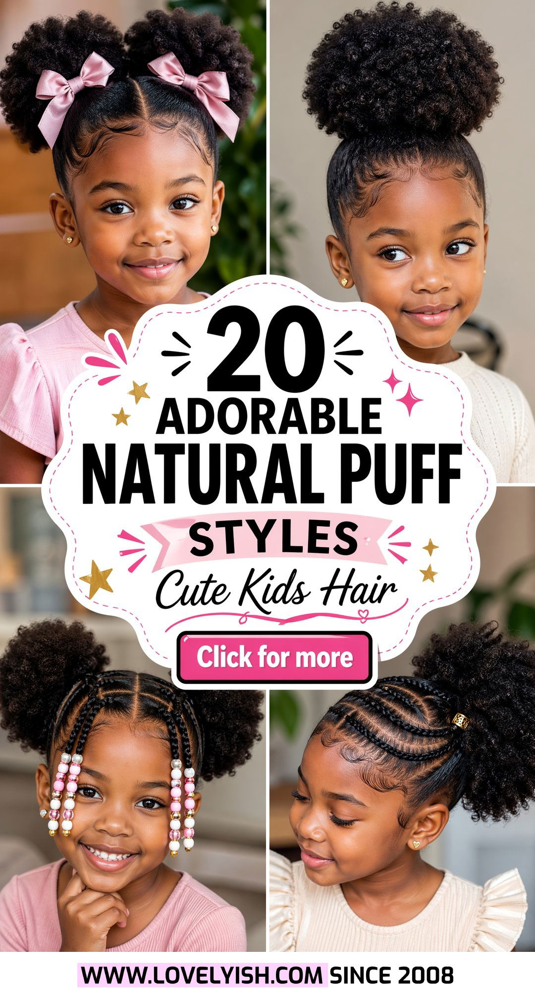 20 Adorable Natural Puff Styles for Little Girls Right Now - 20 Adorable Natural Puff Styles for Little Girls Right Now
