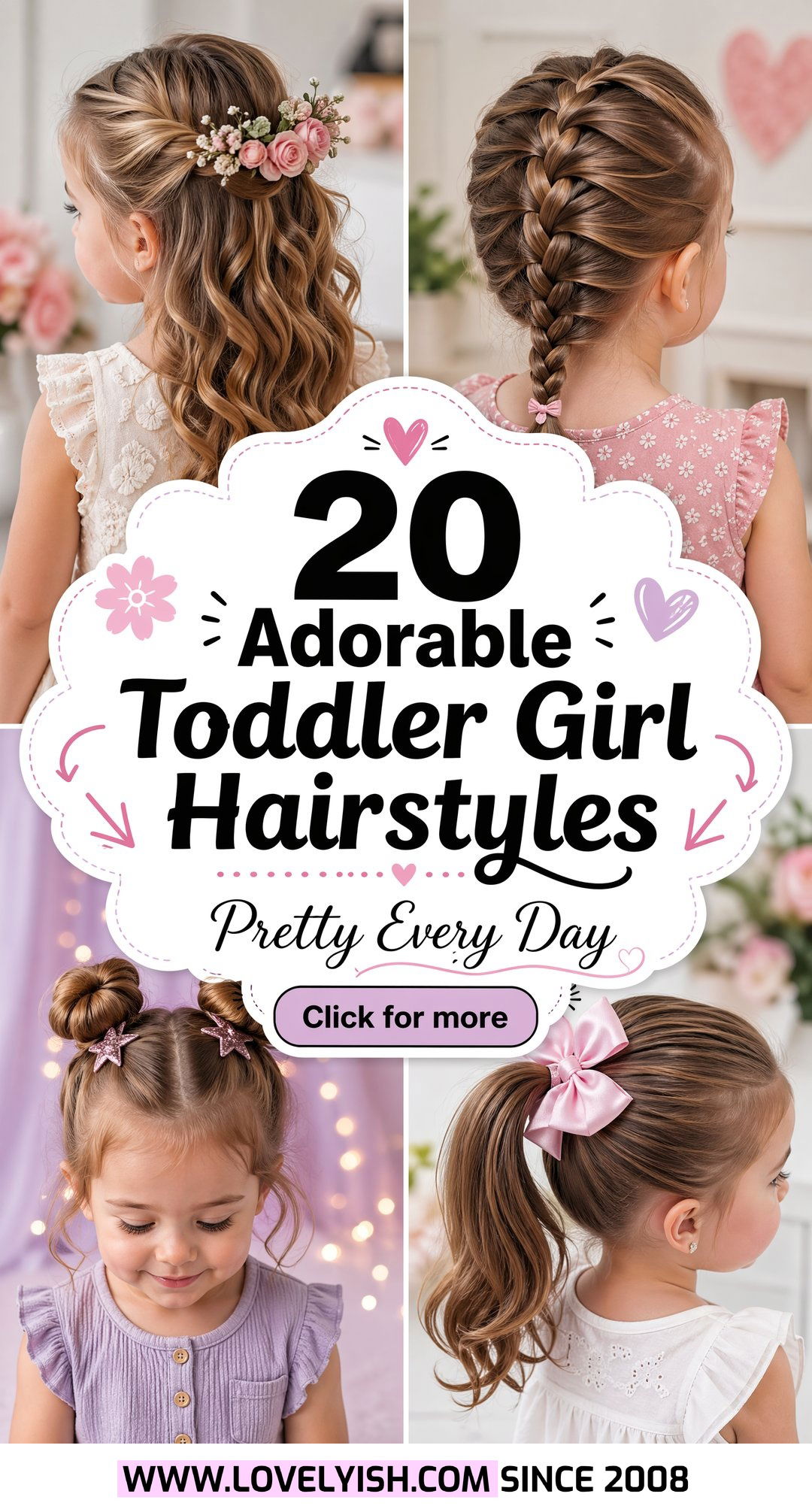20 Adorable Toddler Girl Hairstyles for Every Single Occasion - 20 Adorable Toddler Girl Hairstyles for Every Single Occasion
