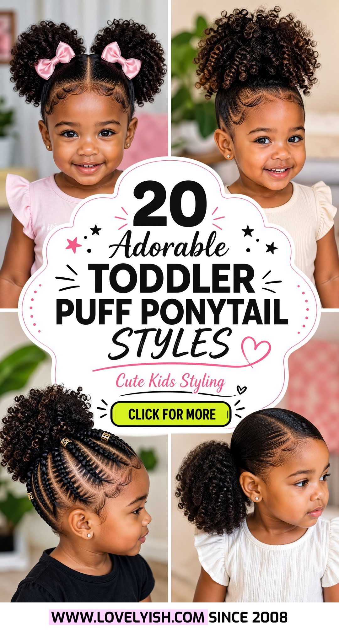 20 Adorable Toddler Puff Ponytail Styles You Need to Try - 20 Adorable Toddler Puff Ponytail Styles You Need to Try