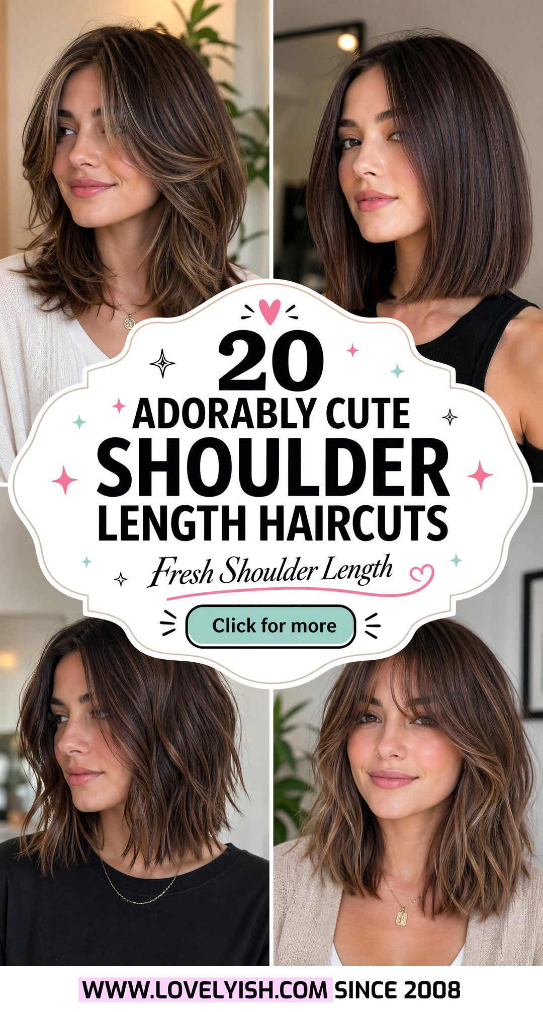 20 Adorably Cute Shoulder Length Haircut Ideas to Try Now - 20 Adorably Cute Shoulder Length Haircut Ideas to Try Now