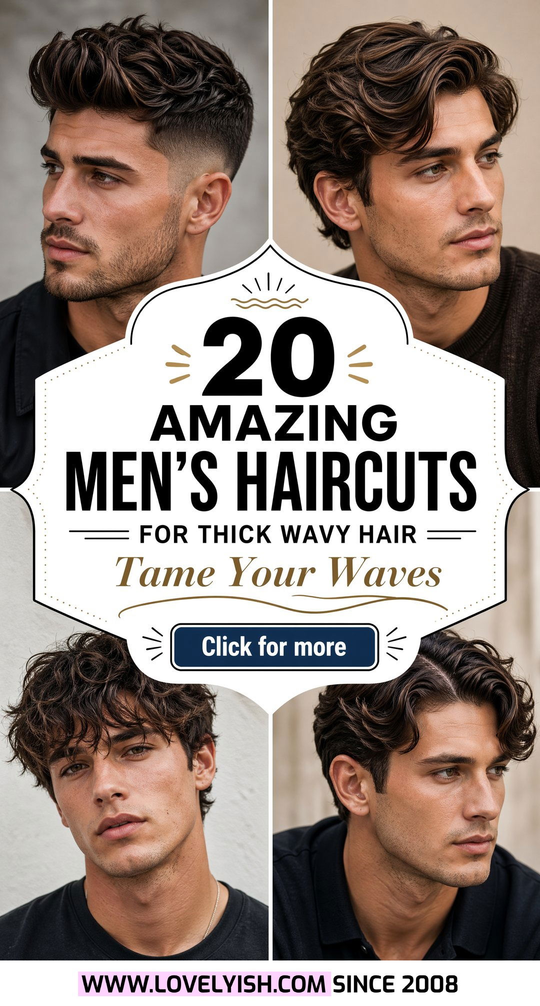 20 Amazing Mens Haircut for Thick Wavy Hair Style Ideas - 20 Amazing Men’s Haircut for Thick Wavy Hair Style Ideas