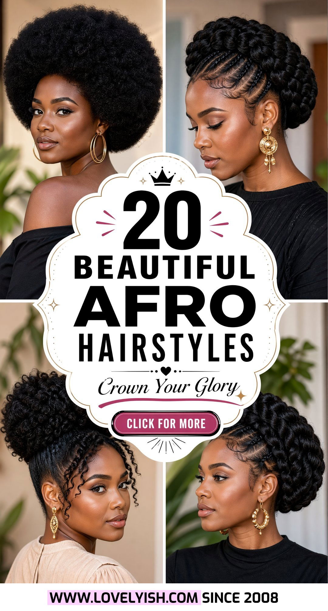 20 Beautiful Afro Hairstyles for Women to Rock Right Now - 20 Beautiful Afro Hairstyles for Women to Rock Right Now