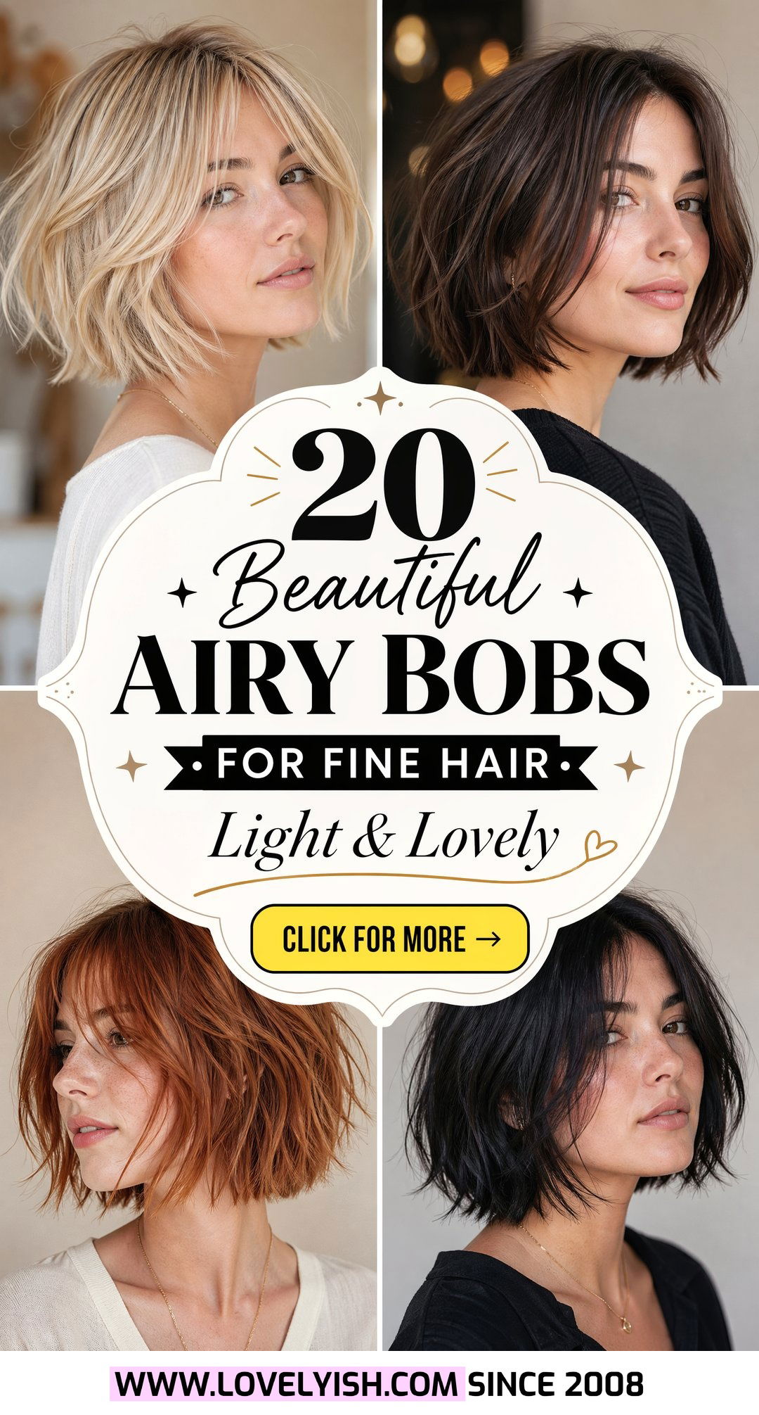 20 Beautiful Airy Bob for Fine Hair Looks to Try Today - 20 Beautiful Airy Bob for Fine Hair Looks to Try Today