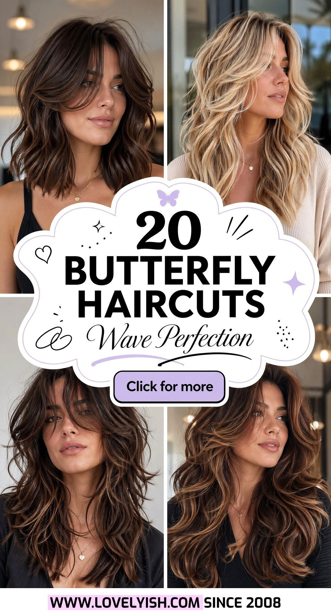 20 Beautiful Butterfly Haircut Ideas for Wavy Hair Women - 20 Beautiful Butterfly Haircut Ideas for Wavy Hair Women