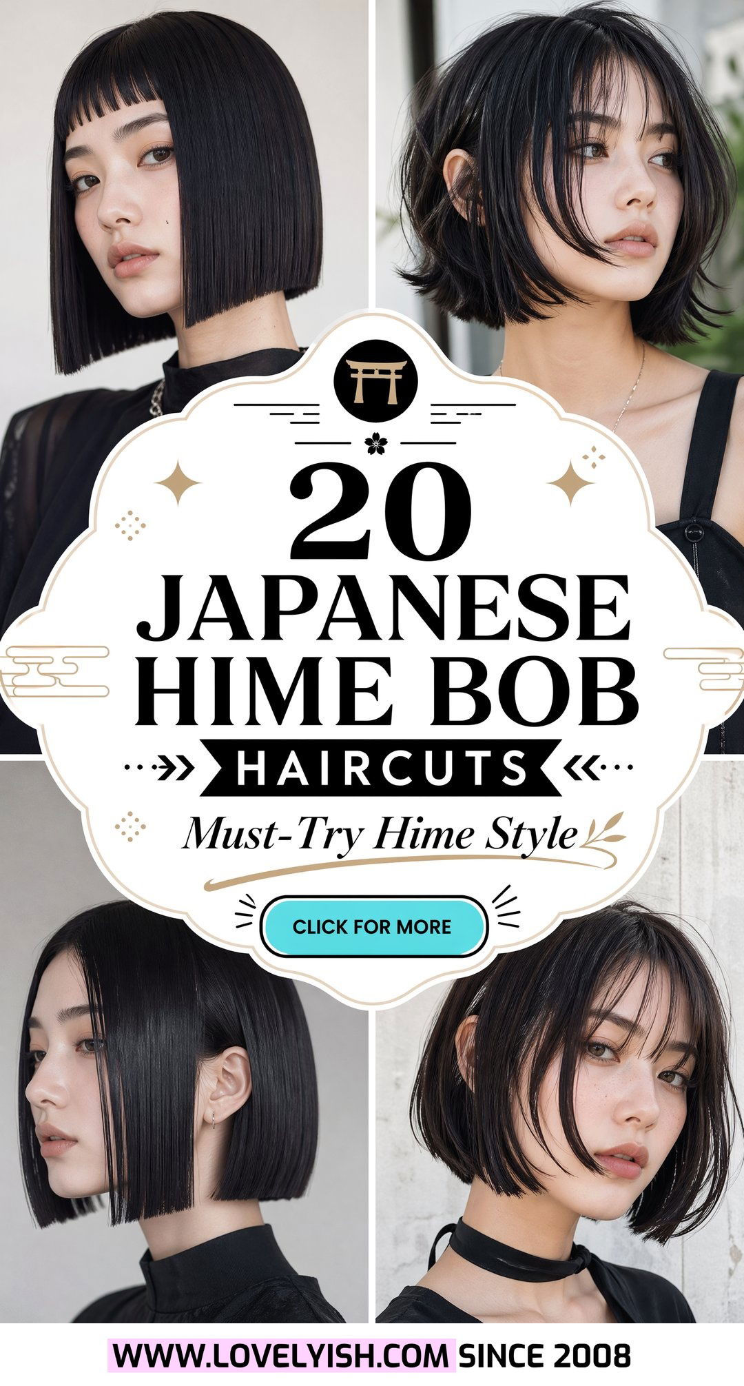 20 Beautiful Japanese Hime Bob Haircut Ideas You Must Try - 20 Beautiful Japanese Hime Bob Haircut Ideas You Must Try