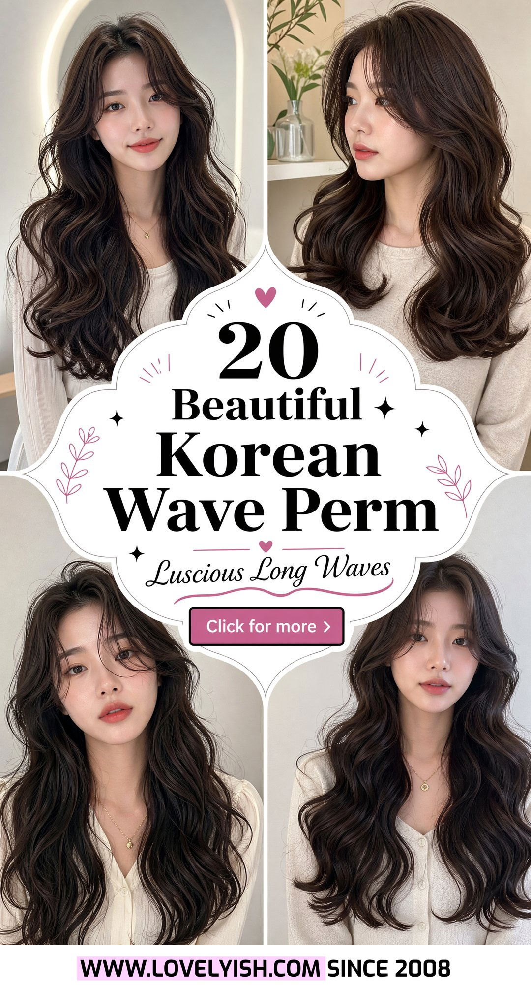20 Beautiful Korean Wave Perm For Long Hair Looks To Try - 20 Beautiful Korean Wave Perm For Long Hair Looks To Try