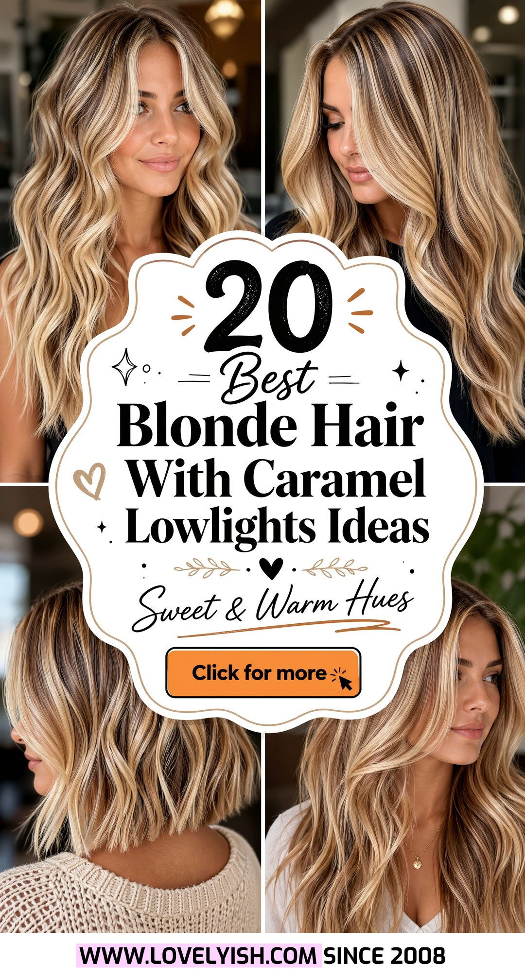 20 Best Blonde Hair With Caramel Lowlights For Warm Tones - 20 Best Blonde Hair With Caramel Lowlights For Warm Tones