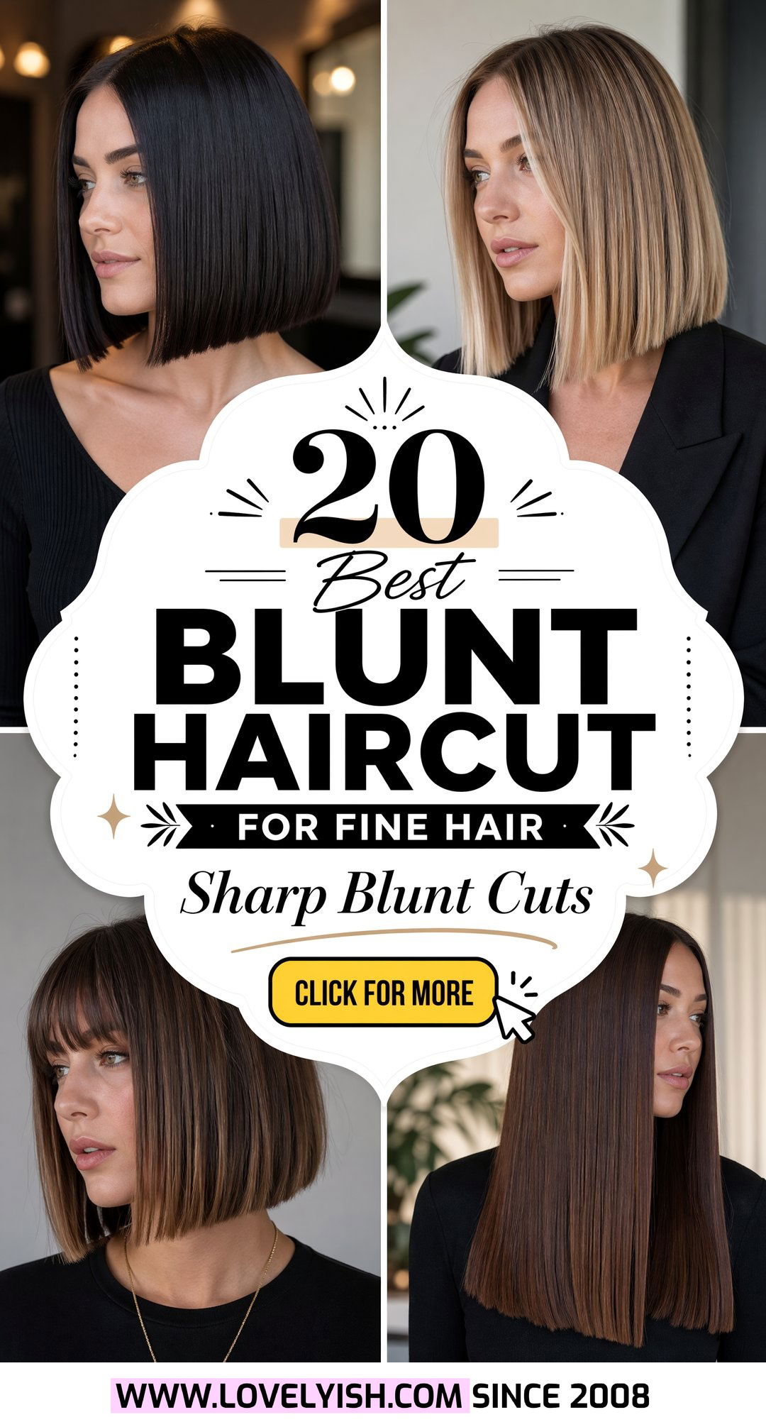 20 Best Blunt Haircut For Fine Hair Women To Try This Year - 20 Best Blunt Haircut For Fine Hair Women To Try This Year
