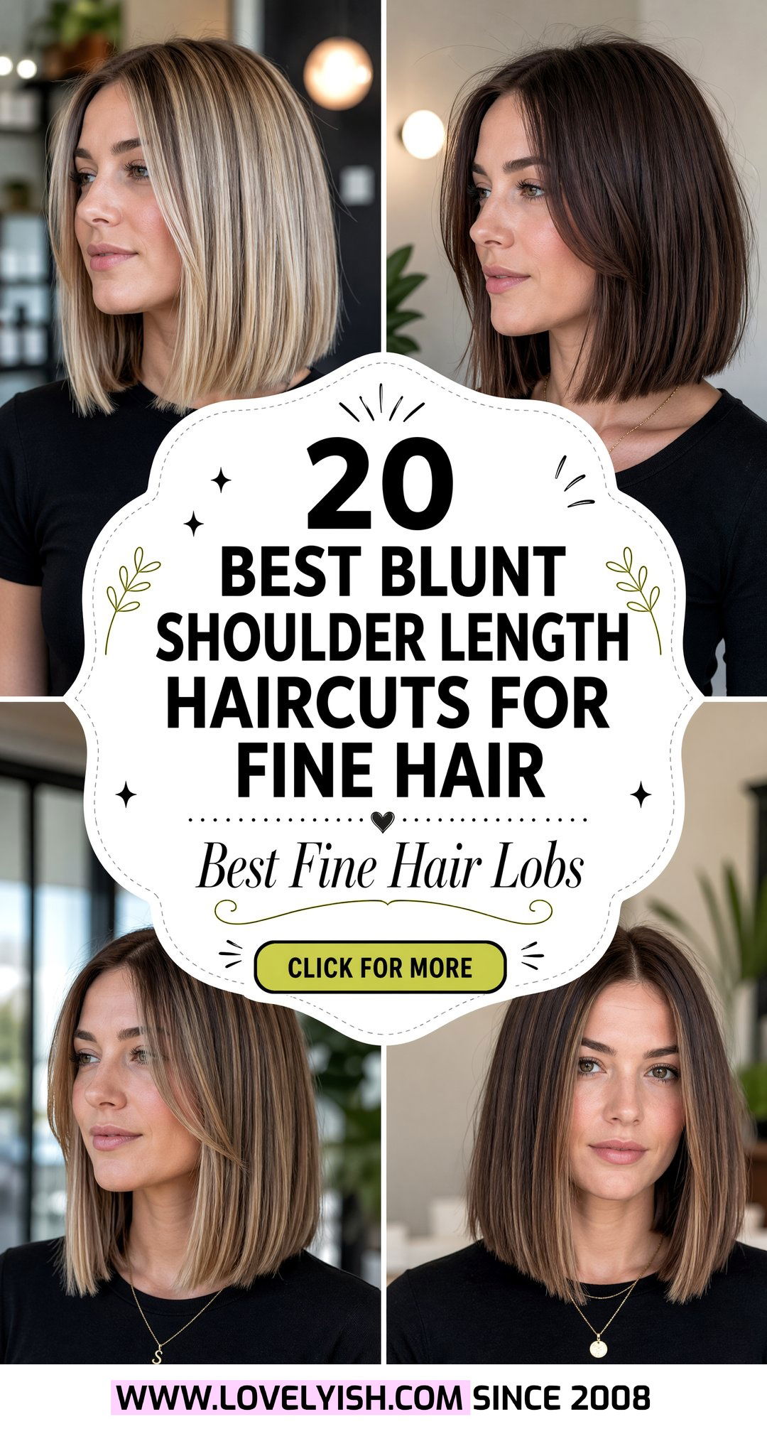 20 Best Blunt Shoulder Length Haircut For Fine Hair Ideas - 20 Best Blunt Shoulder Length Haircut For Fine Hair Ideas