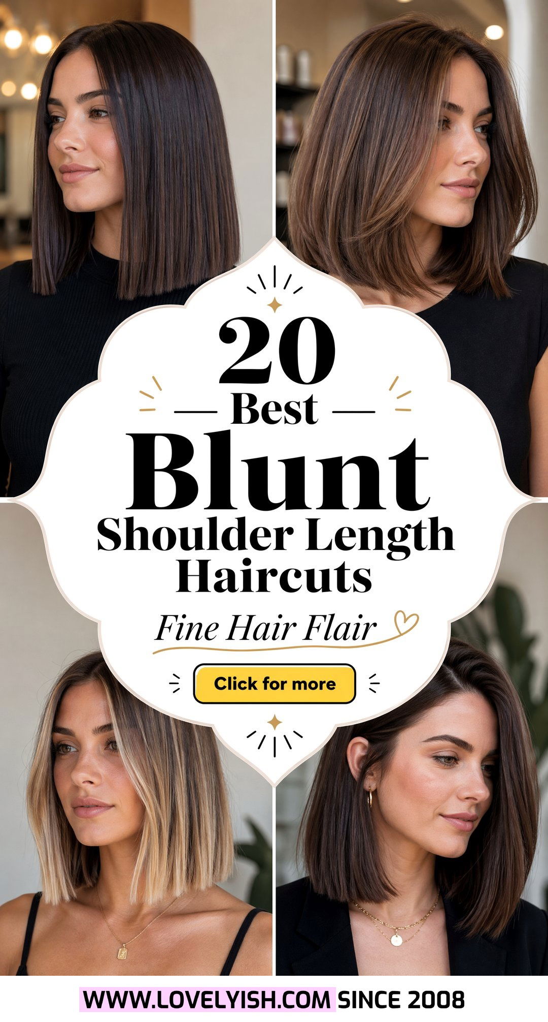 20 Best Blunt Shoulder Length Haircut Ideas For Fine Hair - 20 Best Blunt Shoulder Length Haircut Ideas For Fine Hair