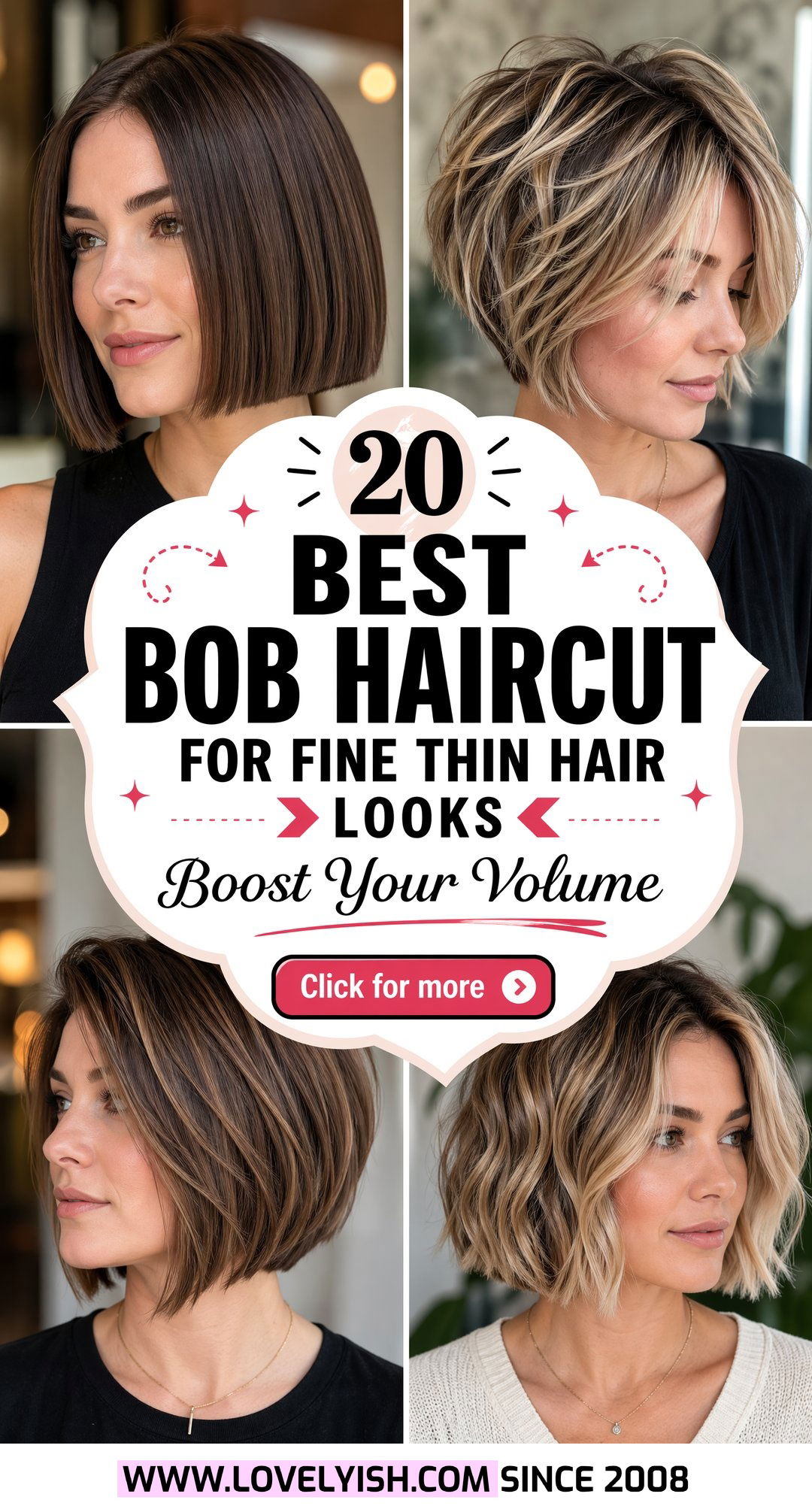 20 Best Bob Haircut For Fine Thin Hair Flattering Looks - 20 Best Bob Haircut For Fine Thin Hair: Flattering Looks