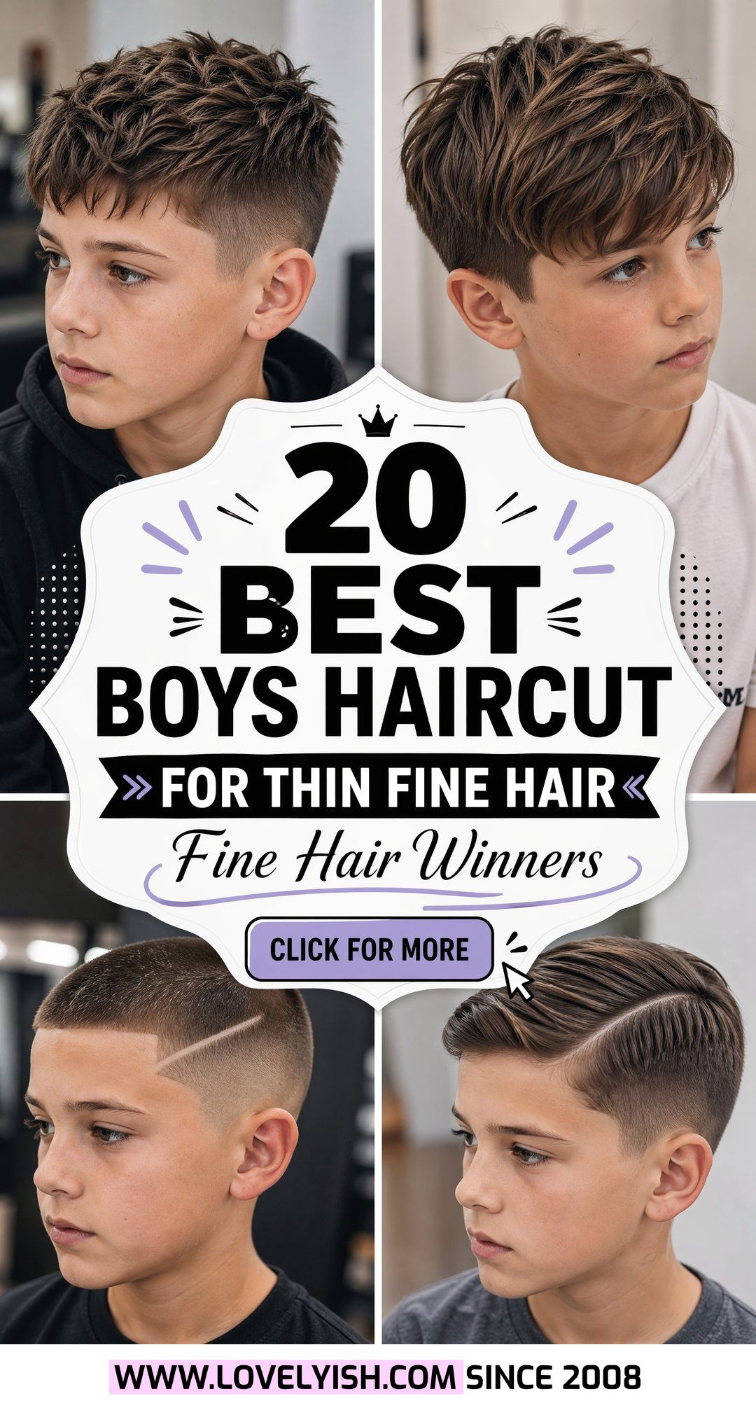 20 Best Boys Haircut For Thin Fine Hair Looks For Cool Kids - 20 Best Boys Haircut For Thin Fine Hair Looks For Cool Kids
