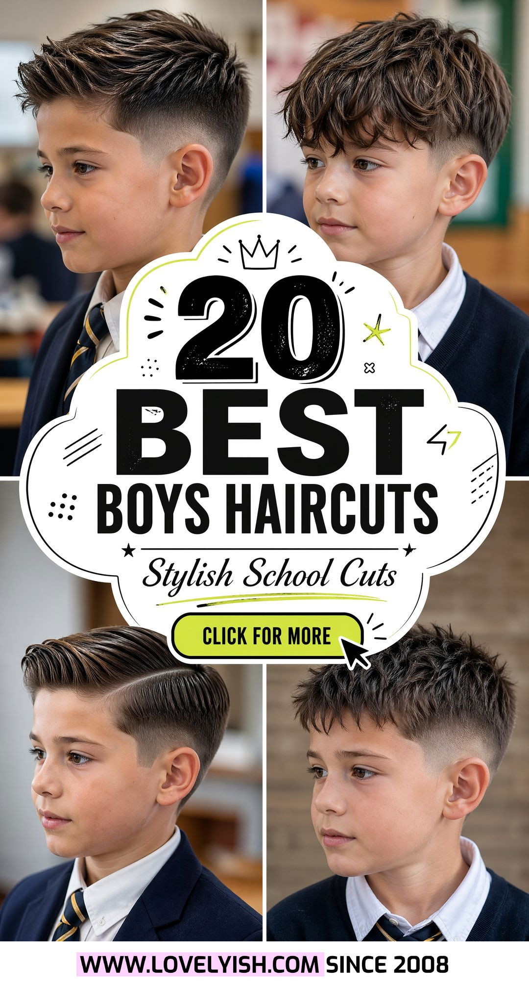 20 Best Boys Haircut Ideas for School Trendy and Stylish - 20 Best Boys Haircut Ideas for School: Trendy & Stylish