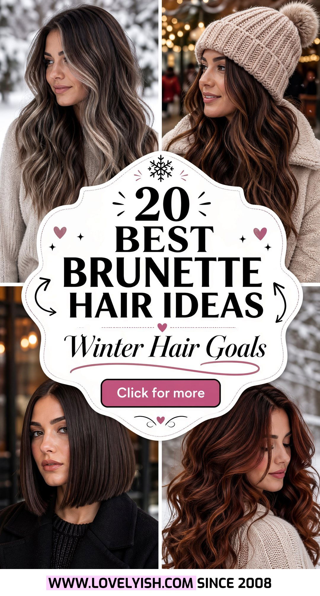 20 Best Brunette Hair Ideas For Winter You Need To Try Now - 20 Best Brunette Hair Ideas For Winter You Need To Try Now