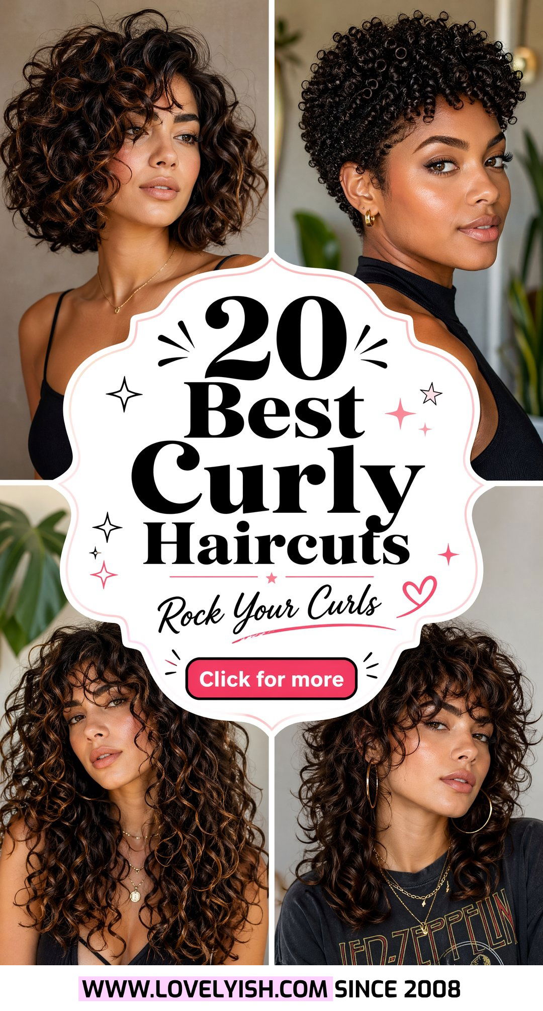 20 Best Curly Haircut Ideas for Women to Rock This Year - 20 Best Curly Haircut Ideas for Women to Rock This Year