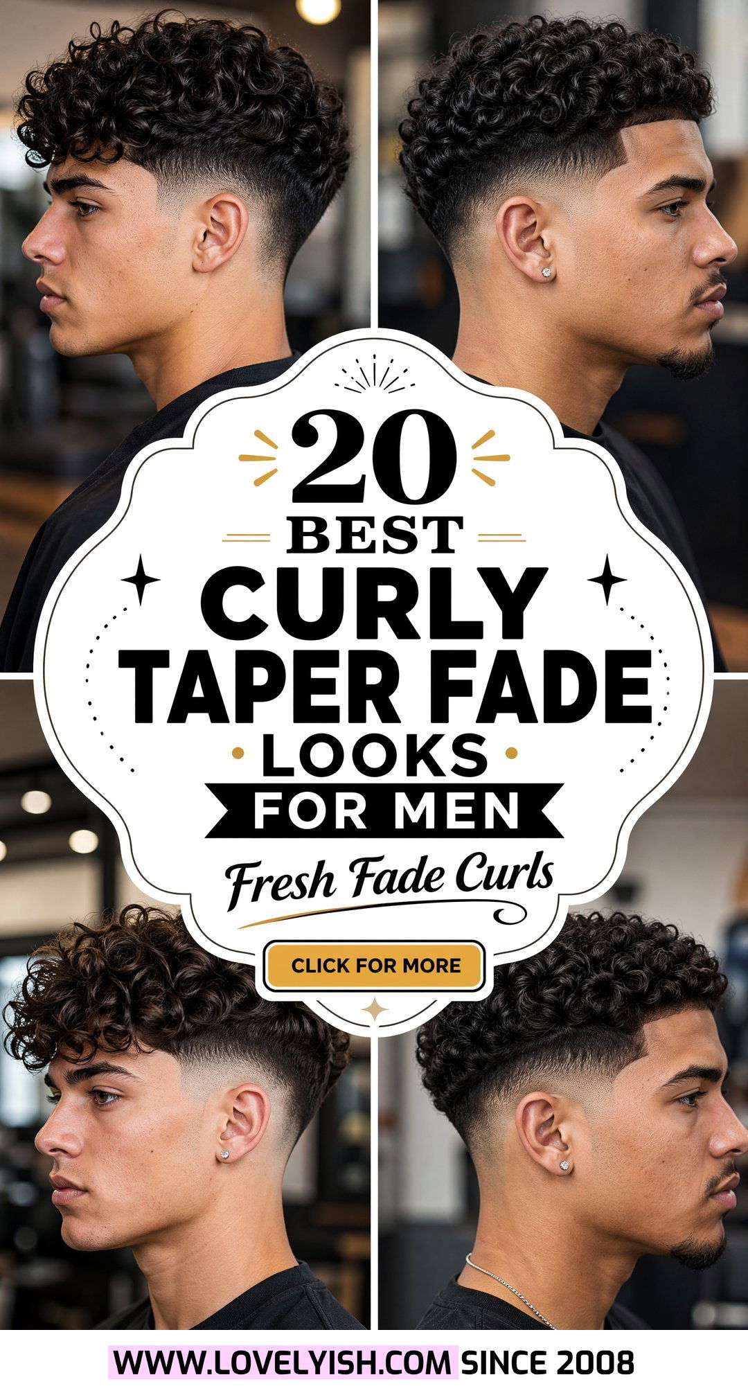 20 Best Curly Taper Fade Looks for Men to Try Right Now - 20 Best Curly Taper Fade Looks for Men to Try Right Now