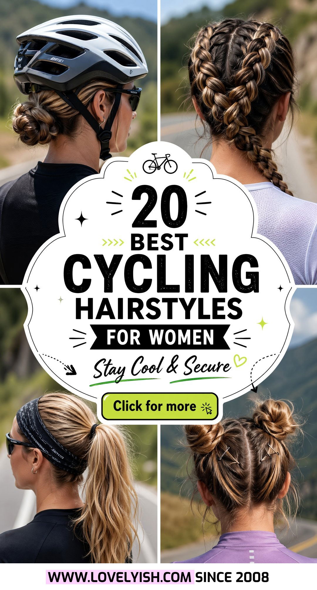 20 Best Cycling Hairstyles for Women Stay Cool and Secure - 20 Best Cycling Hairstyles for Women: Stay Cool & Secure