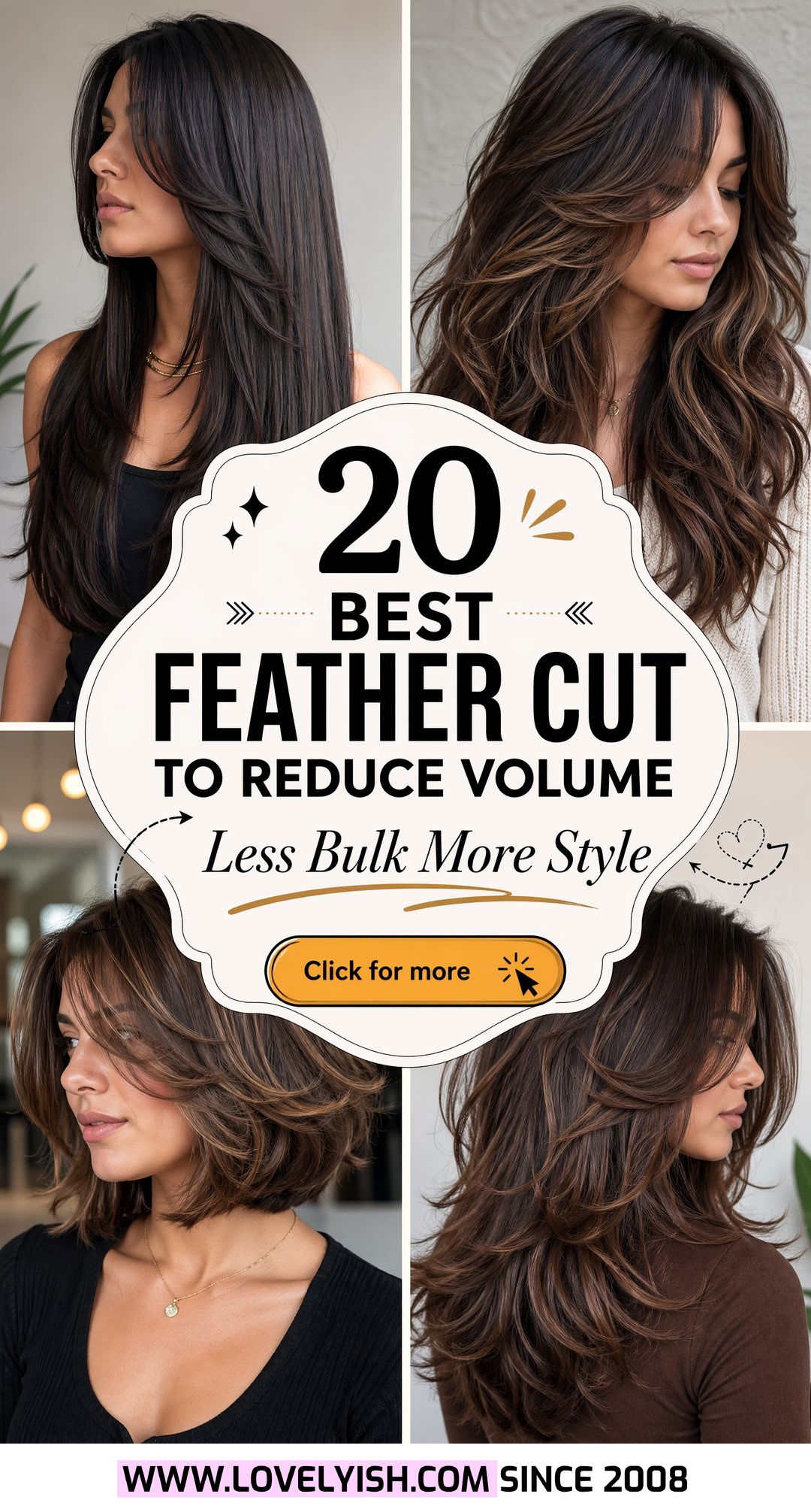 20 Best Feather Cut To Reduce Volume In Thick Hair Styles - 20 Best Feather Cut To Reduce Volume In Thick Hair Styles