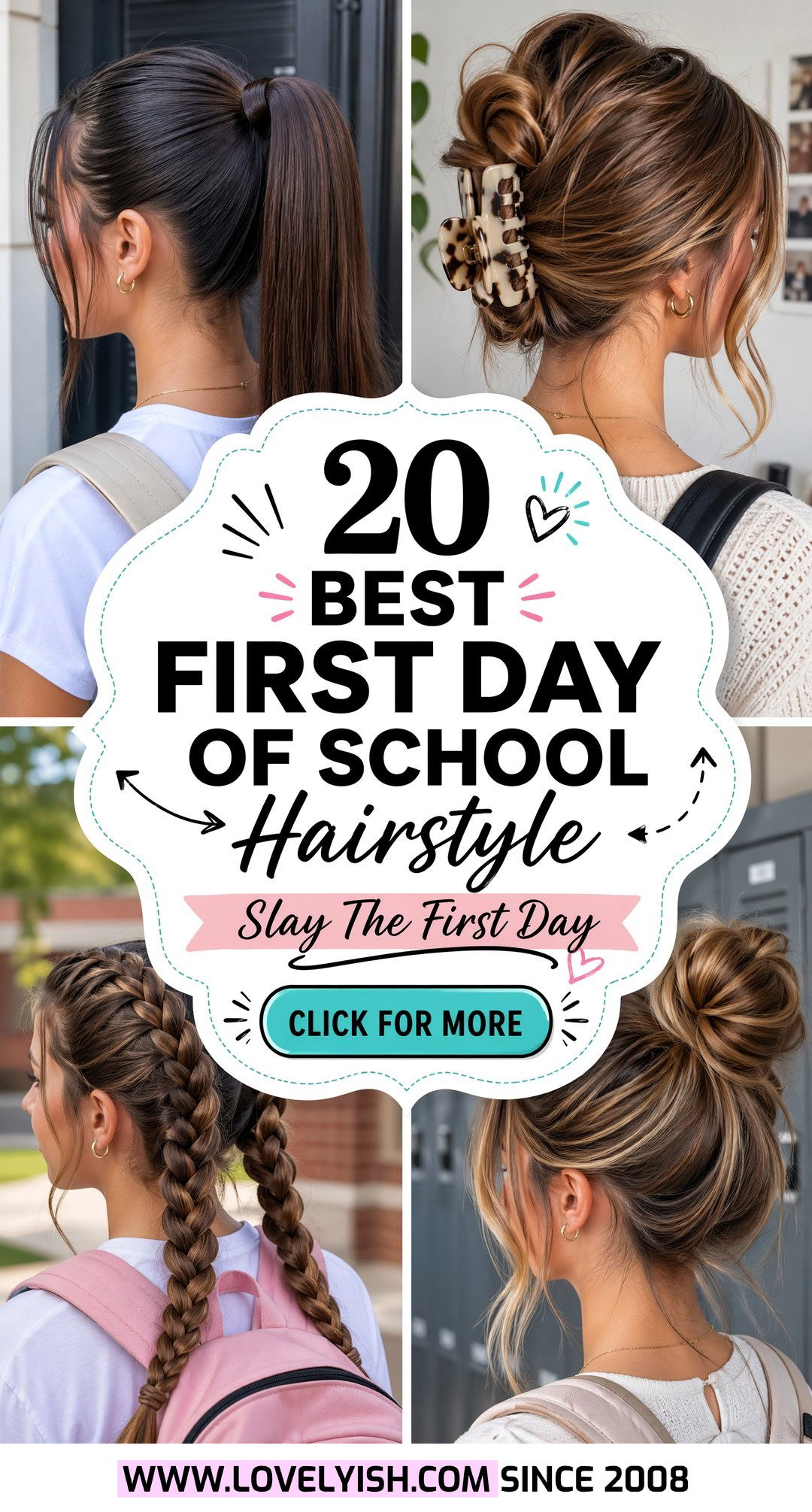 20 Best First Day of School Hairstyle for Teens to Rock Now - 20 Best First Day of School Hairstyle for Teens to Rock Now