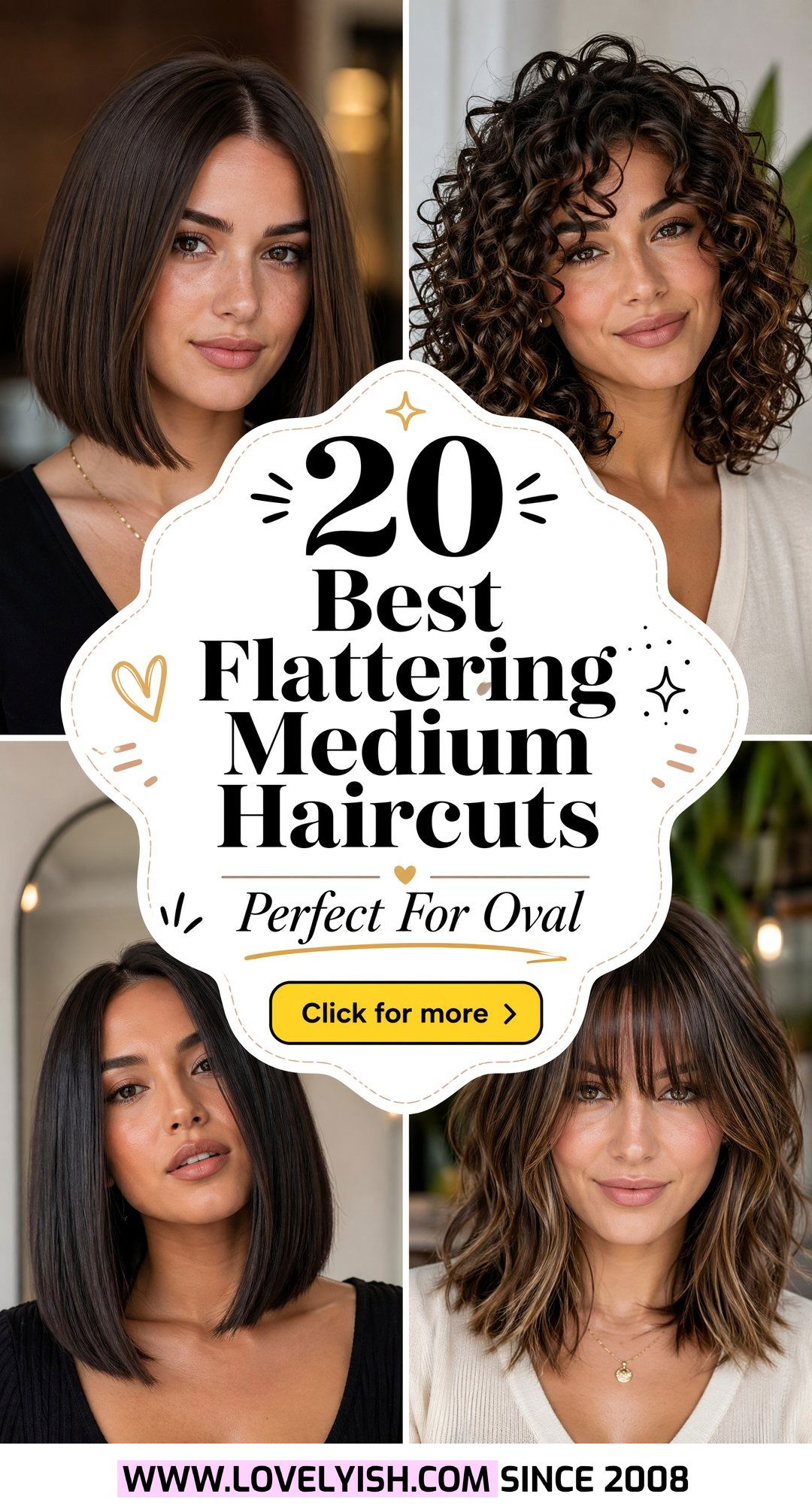 20 Best Flattering Medium Haircut Ideas For Oval Face Women - 20 Best Flattering Medium Haircut Ideas For Oval Face Women