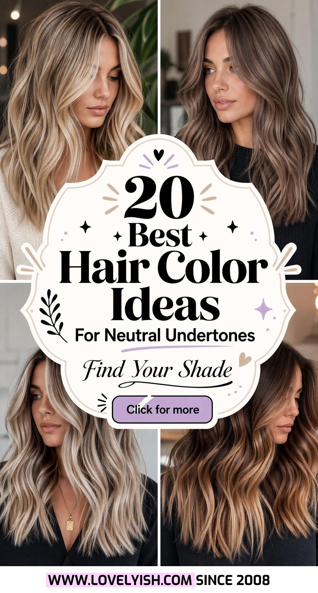 20 Best Hair Color Ideas For Neutral Undertones To Inspire - 20 Best Hair Color Ideas For Neutral Undertones To Inspire