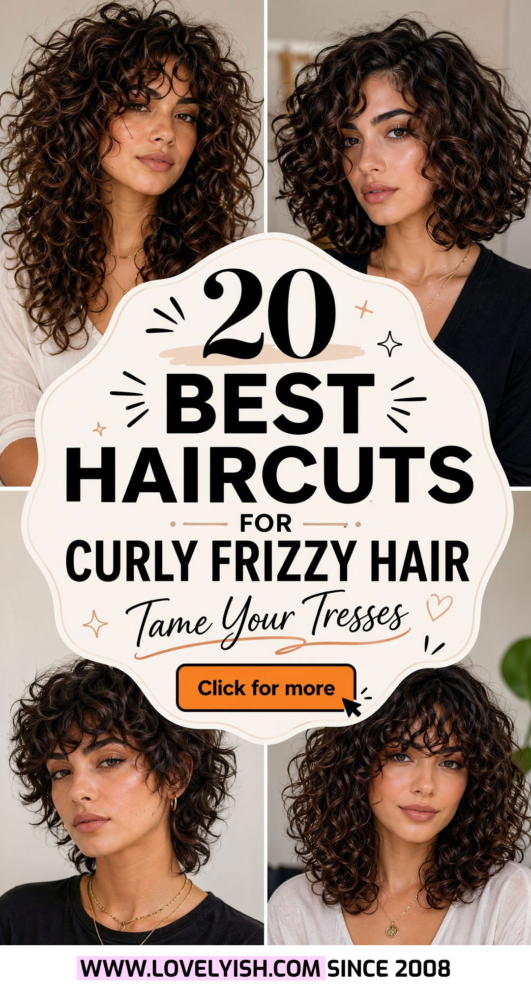 20 Best Haircut For Curly Frizzy Hair To Tame Your Tresses - 20 Best Haircut For Curly Frizzy Hair To Tame Your Tresses