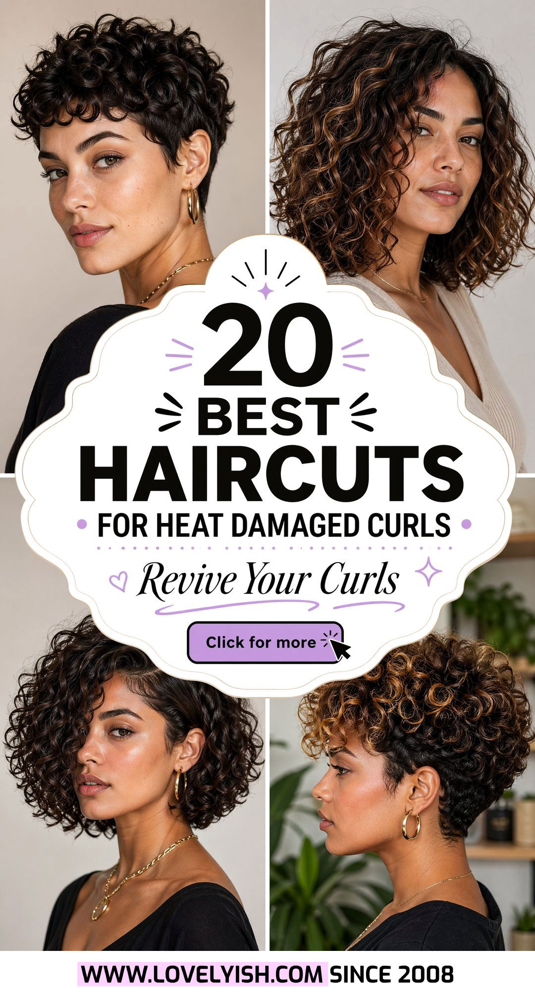 20 Best Haircut for Heat Damaged Curls to Restore Your Style - 20 Best Haircut for Heat Damaged Curls to Restore Your Style