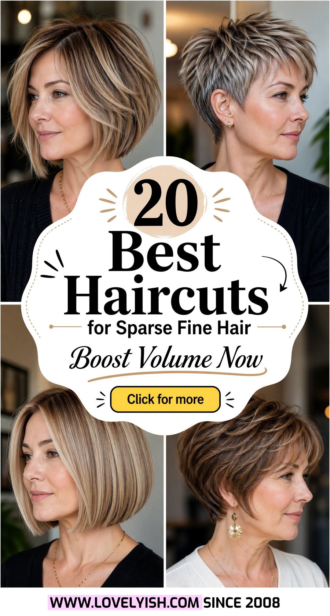 20 Best Haircut for Sparse Fine Hair to Boost Volume Now - 20 Best Haircut for Sparse Fine Hair to Boost Volume Now