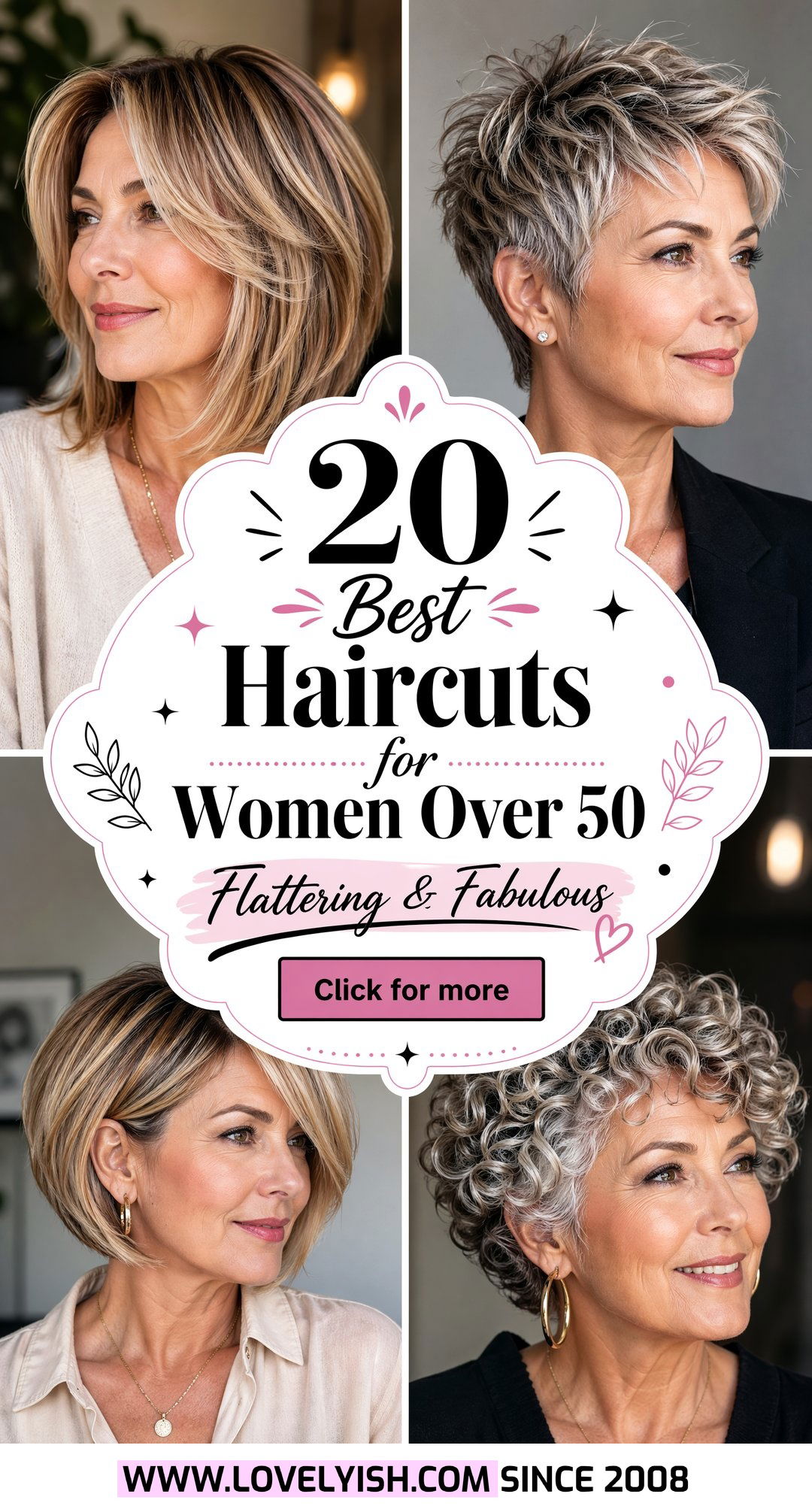 20 Best Haircuts for Women Over 50 to Refresh Your Look - 20 Best Haircuts for Women Over 50 to Refresh Your Look