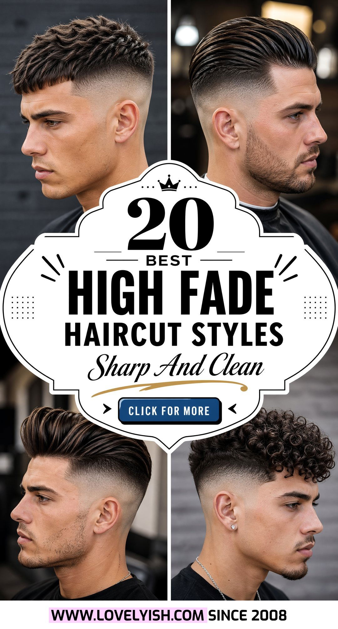 20 Best High Fade Haircut Styles for a Sharp Clean Look - 20 Best High Fade Haircut Styles for a Sharp, Clean Look