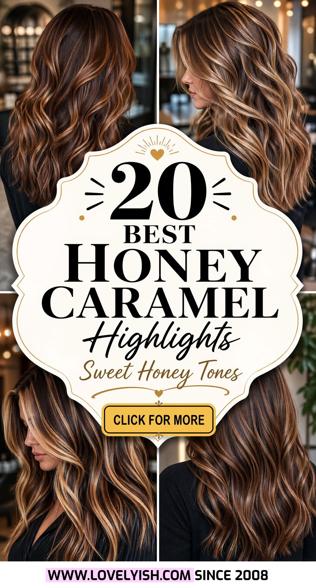 20 Best Honey Caramel Highlights for Brunettes to Try Now - 20 Best Honey Caramel Highlights for Brunettes to Try Now