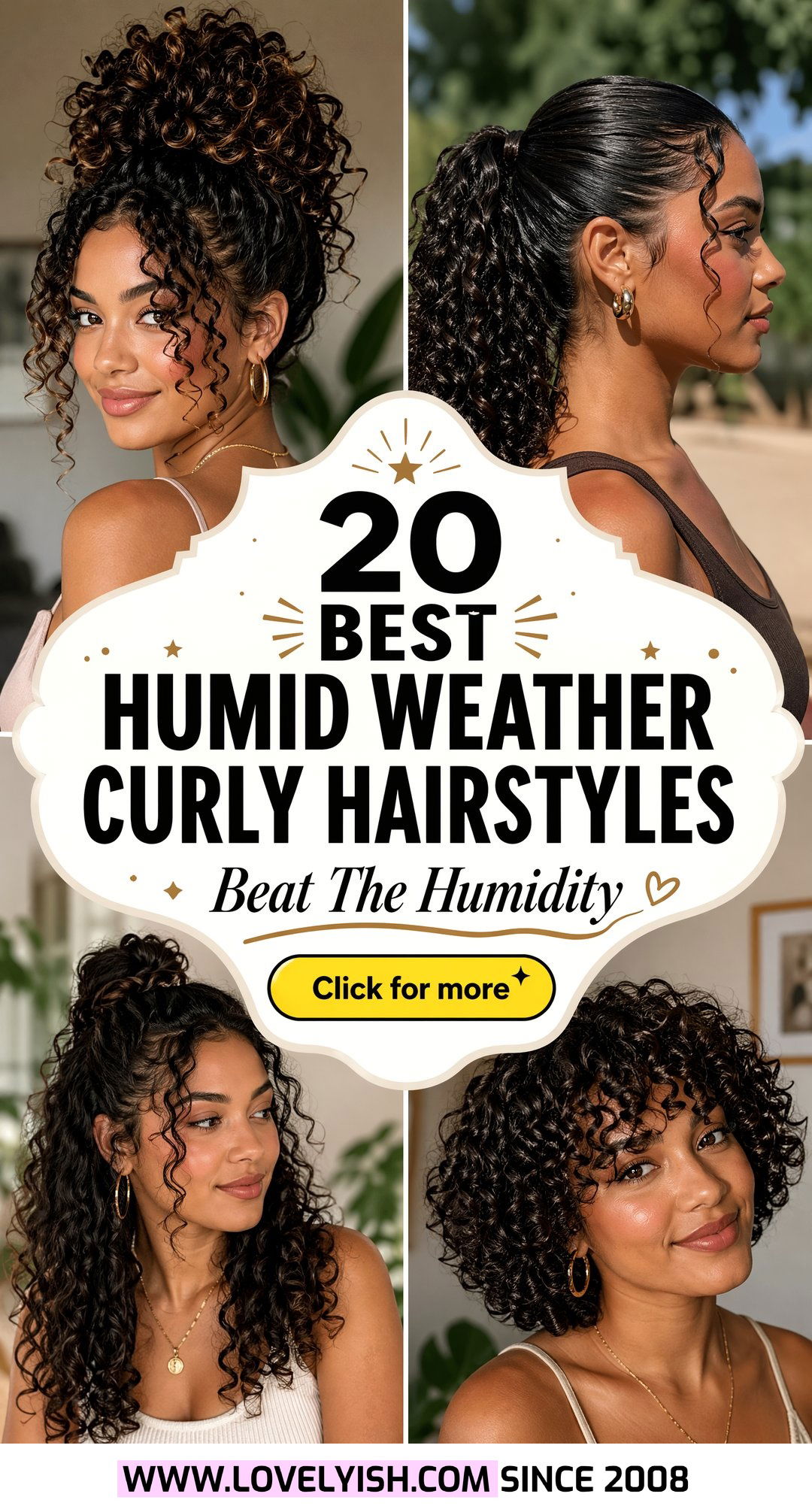 20 Best Humid Weather Curly Hairstyles to Beat the Heat - 20 Best Humid Weather Curly Hairstyles to Beat the Heat