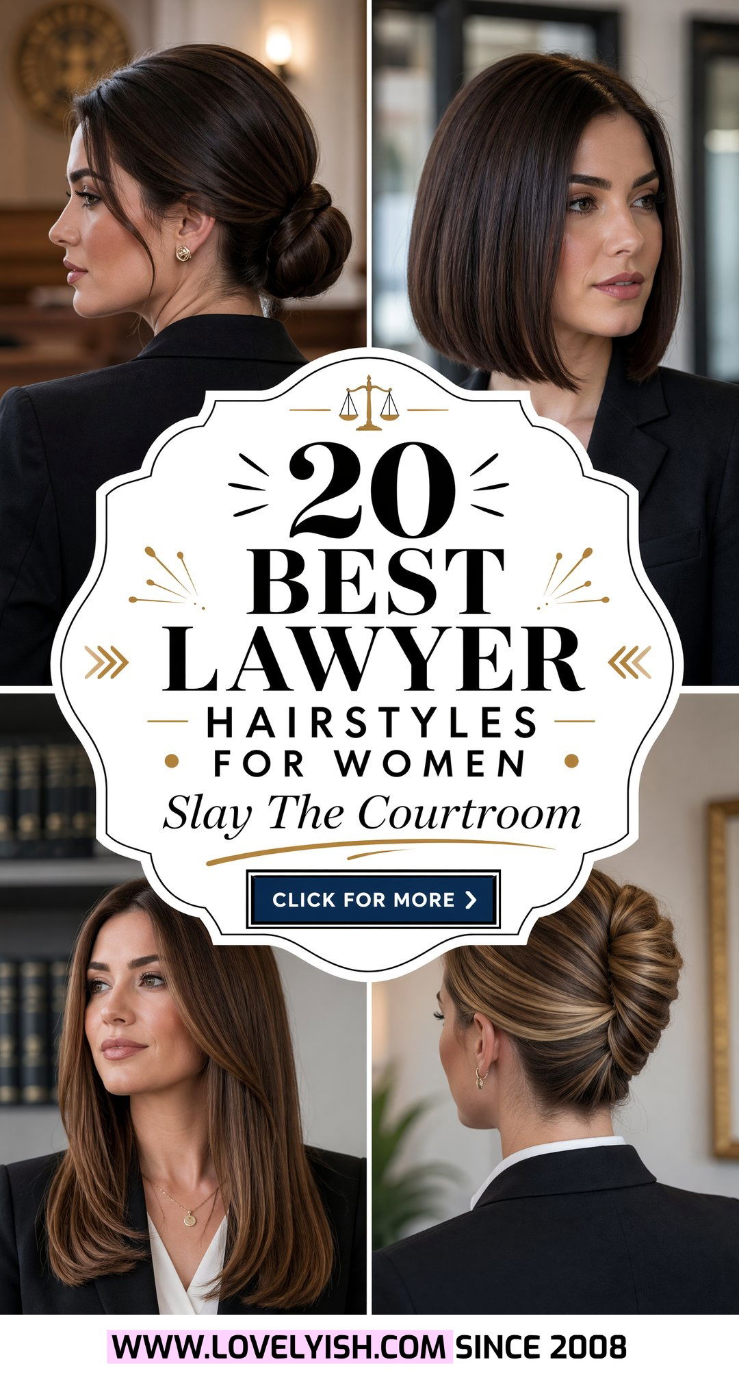 20 Best Lawyer Hairstyles for Women to Look Powerful - 20 Best Lawyer Hairstyles for Women to Look Powerful