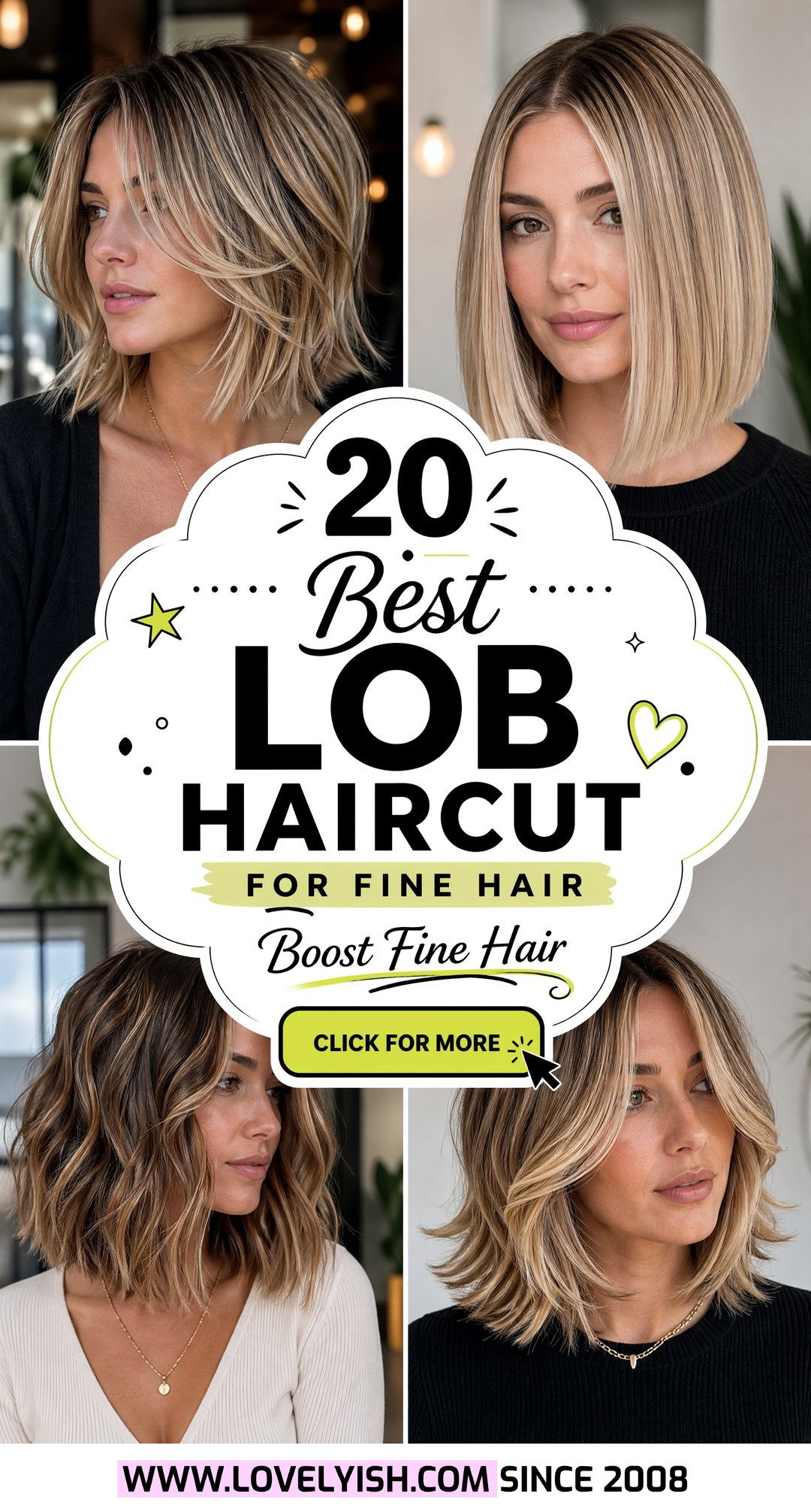 20 Best Lob Haircut for Fine Hair Volumizing Styles to Try - 20 Best Lob Haircut for Fine Hair: Volumizing Styles to Try