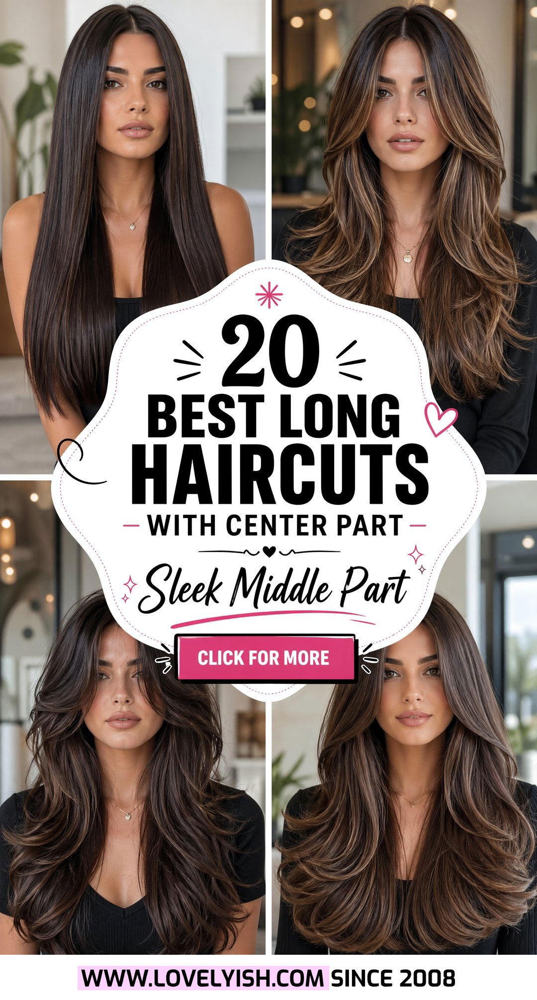 20 Best Long Haircut With Center Part Ideas for a Chic Look - 20 Best Long Haircut With Center Part Ideas for a Chic Look