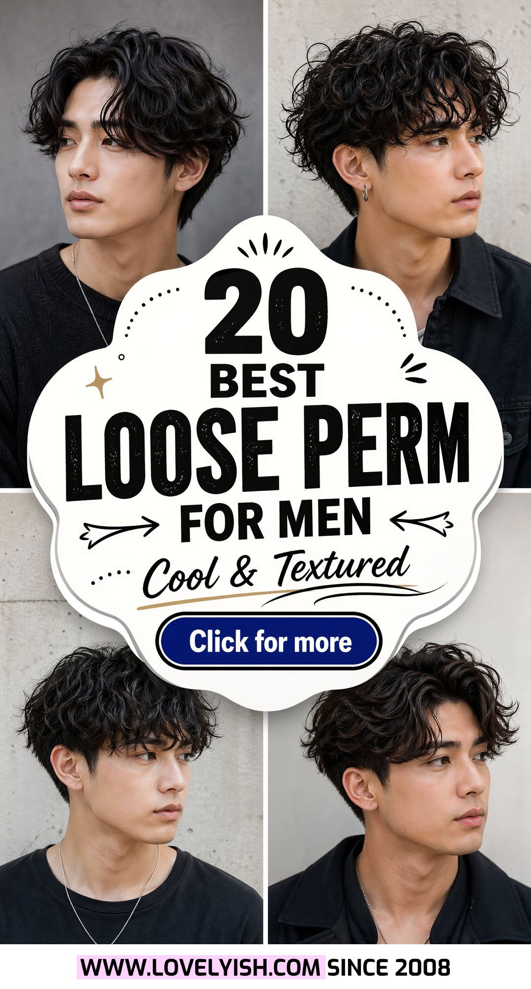 20 Best Loose Perm for Men Cool and Textured Styles to Try - 20 Best Loose Perm for Men: Cool & Textured Styles to Try