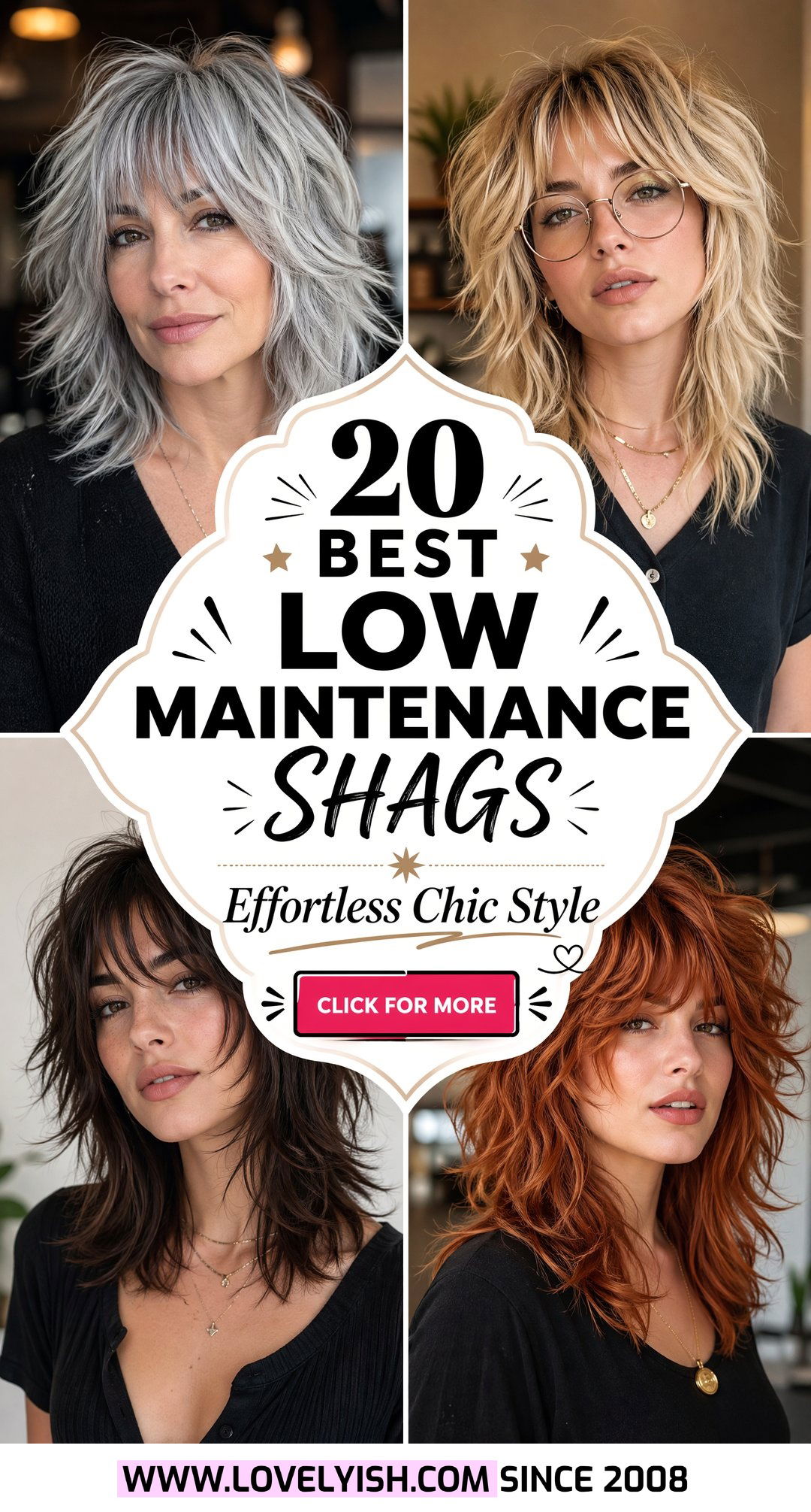 20 Best Low Maintenance Shag for Mature Women Looks and Style - 20 Best Low Maintenance Shag for Mature Women Looks & Style
