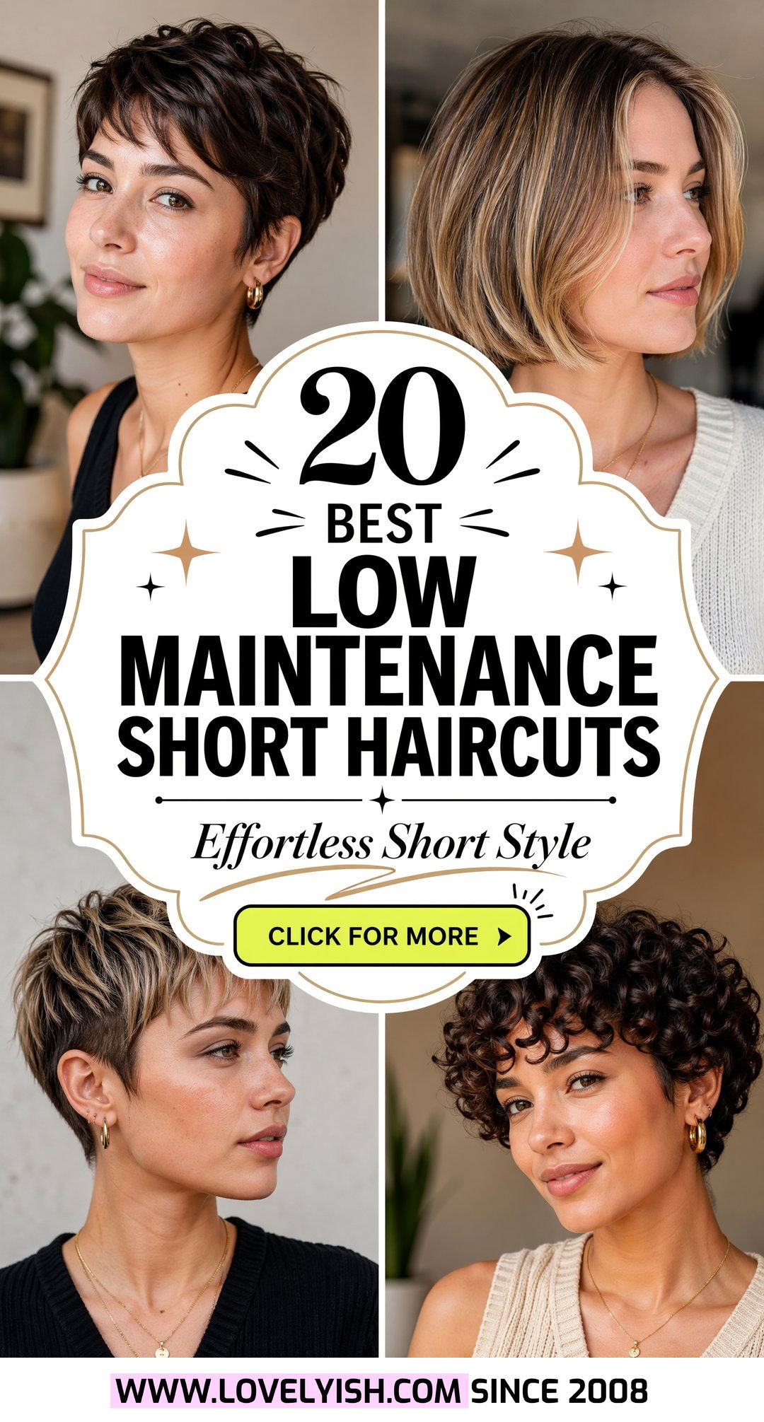 20 Best Low Maintenance Short Haircuts for Effortless Style - 20 Best Low Maintenance Short Haircuts for Effortless Style