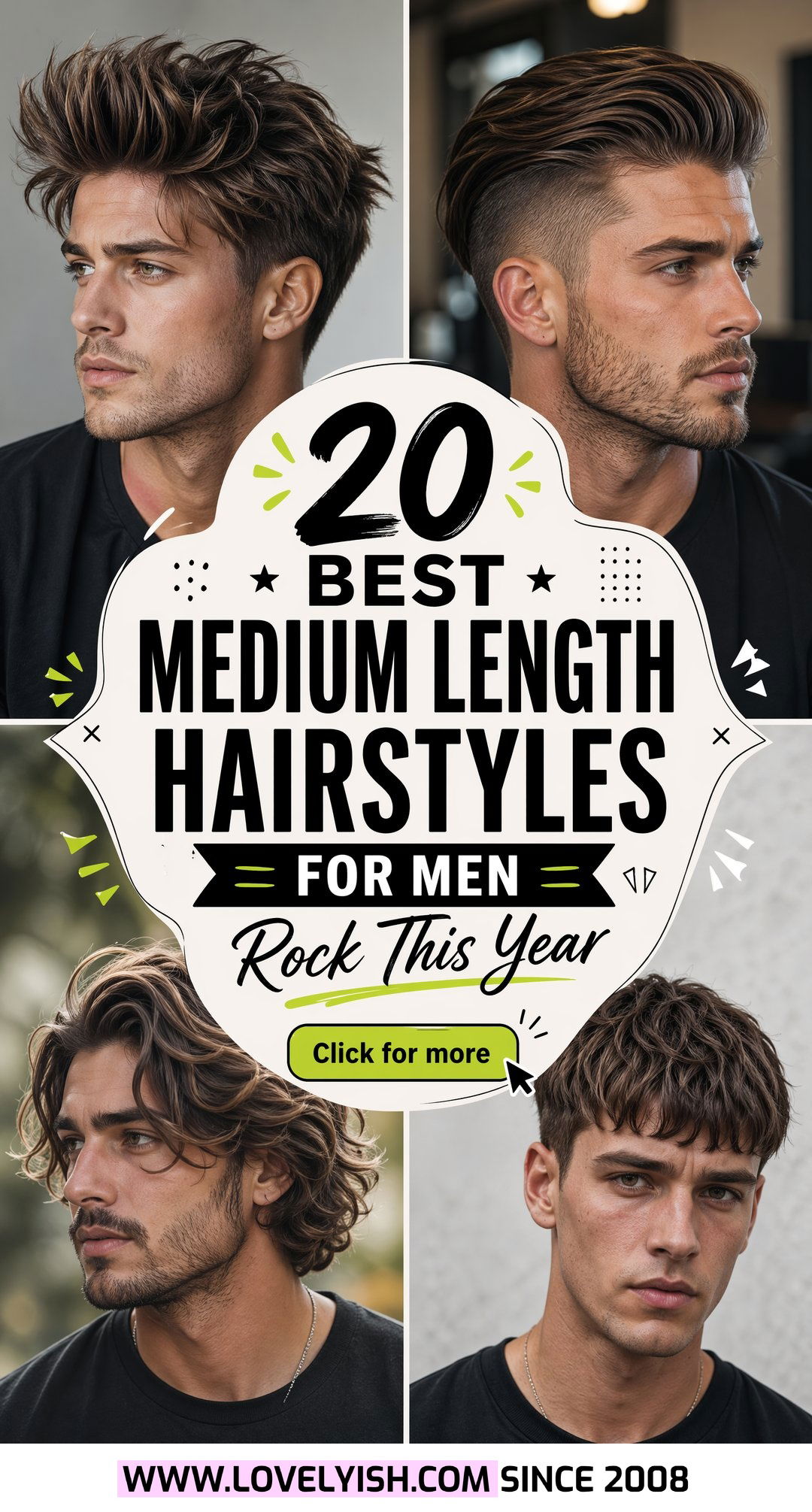 20 Best Medium Length Hairstyles for Men to Rock This Year - 20 Best Medium Length Hairstyles for Men to Rock This Year