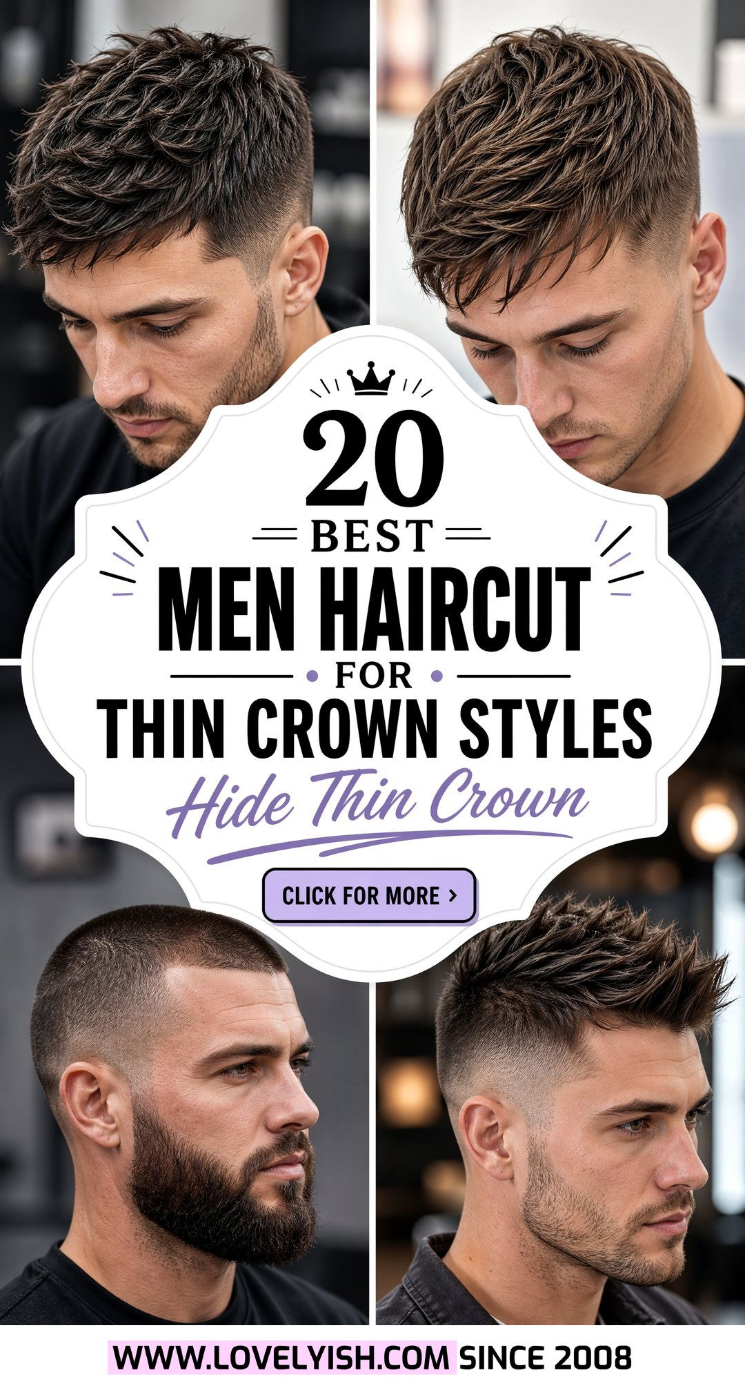20 Best Men Haircut for Thin Crown Styles to Try Right Now - 20 Best Men Haircut for Thin Crown Styles to Try Right Now