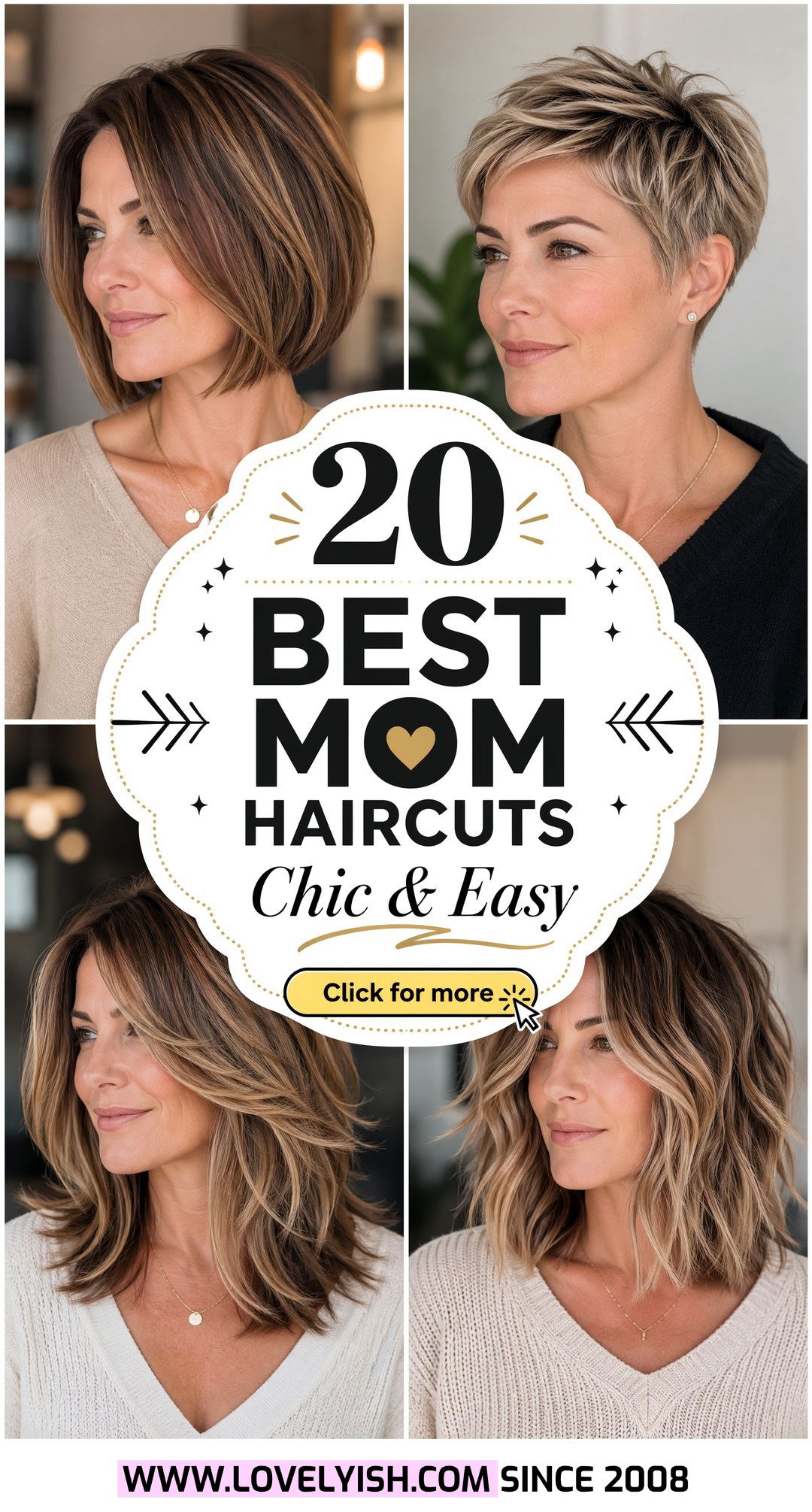 20 Best Mom Haircut Ideas for a Stylish and Low-Key Look - 20 Best Mom Haircut Ideas for a Stylish and Low-Key Look