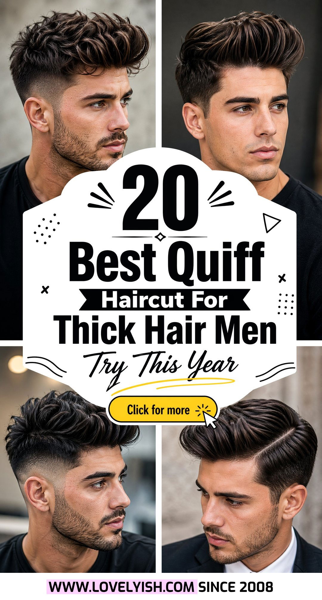 20 Best Quiff Haircut For Thick Hair Men To Try This Year - 20 Best Quiff Haircut For Thick Hair Men To Try This Year