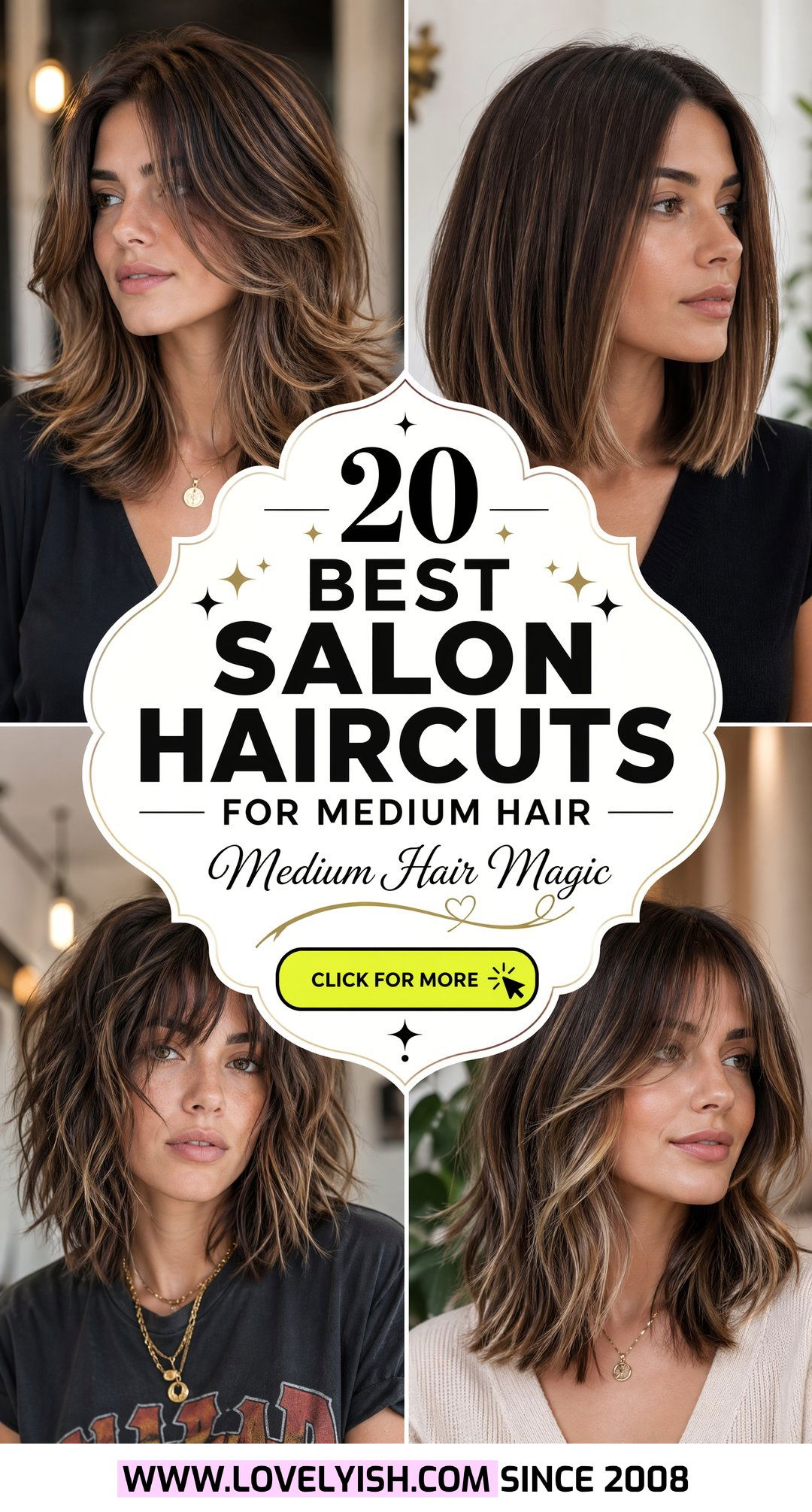20 Best Salon Haircut Ideas for Medium Hair to Try Now - 20 Best Salon Haircut Ideas for Medium Hair to Try Now