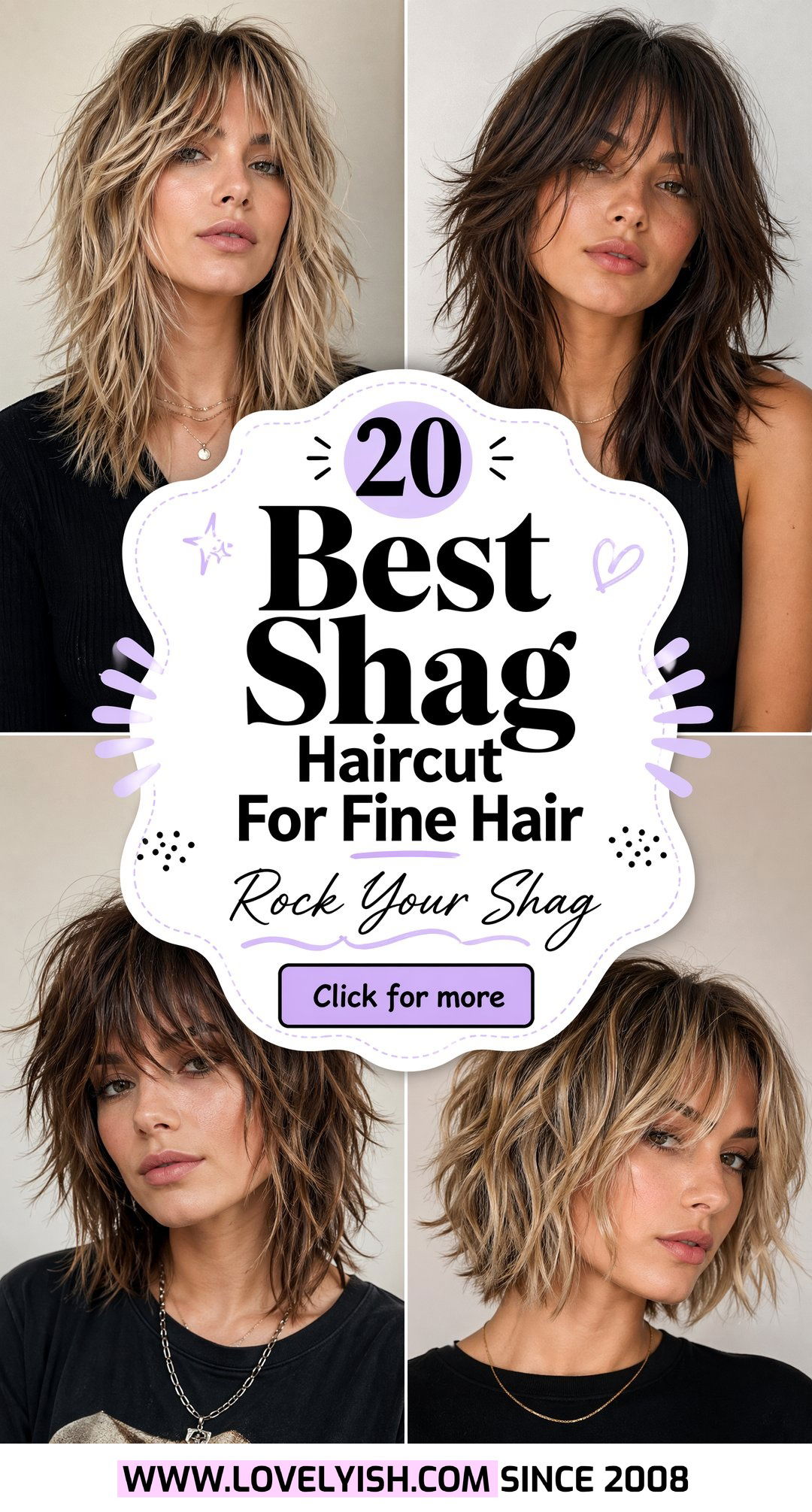 20 Best Shag Haircut For Fine Hair Women To Rock This Year - 20 Best Shag Haircut For Fine Hair Women To Rock This Year