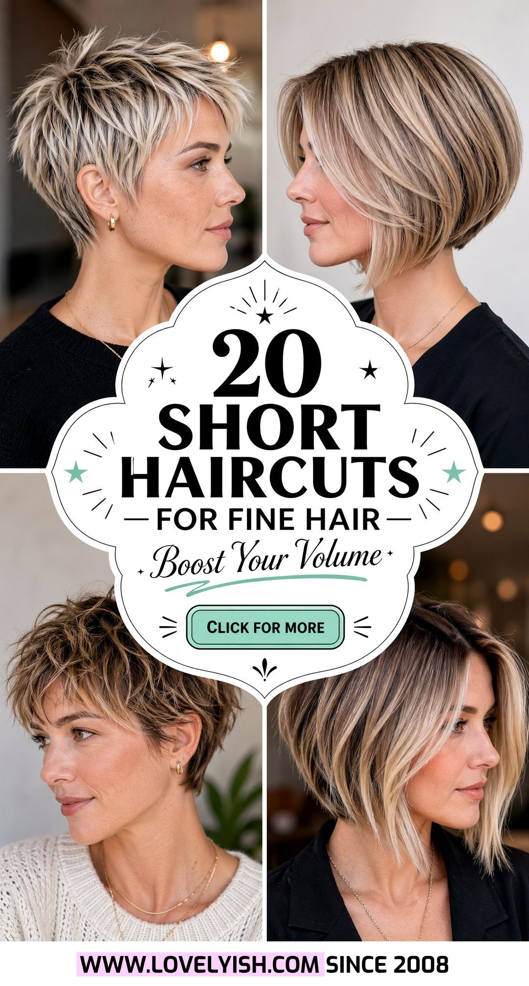 20 Best Short Haircuts for Fine Hair to Boost Your Volume - 20 Best Short Haircuts for Fine Hair to Boost Your Volume