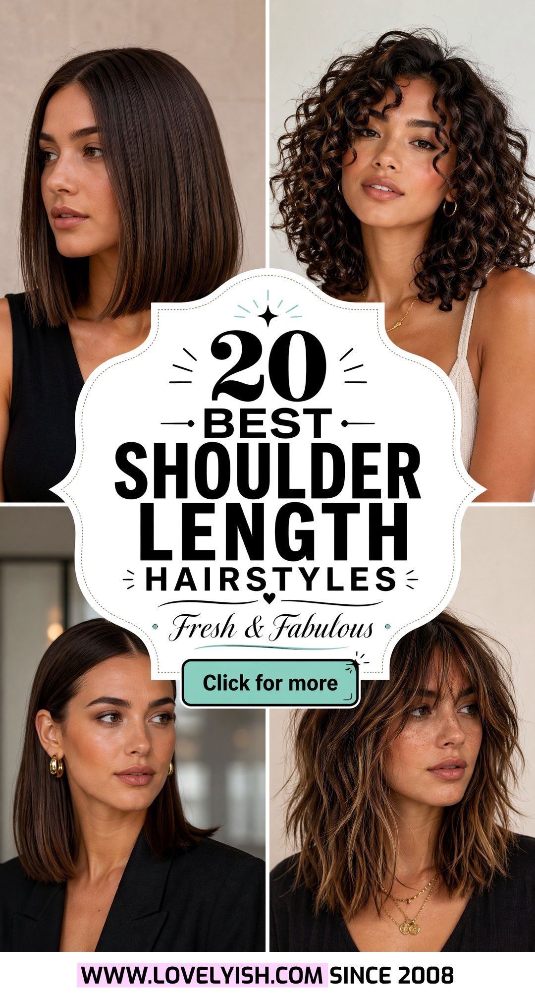 20 Best Shoulder Length Hairstyles for a Fresh New Look - 20 Best Shoulder Length Hairstyles for a Fresh New Look