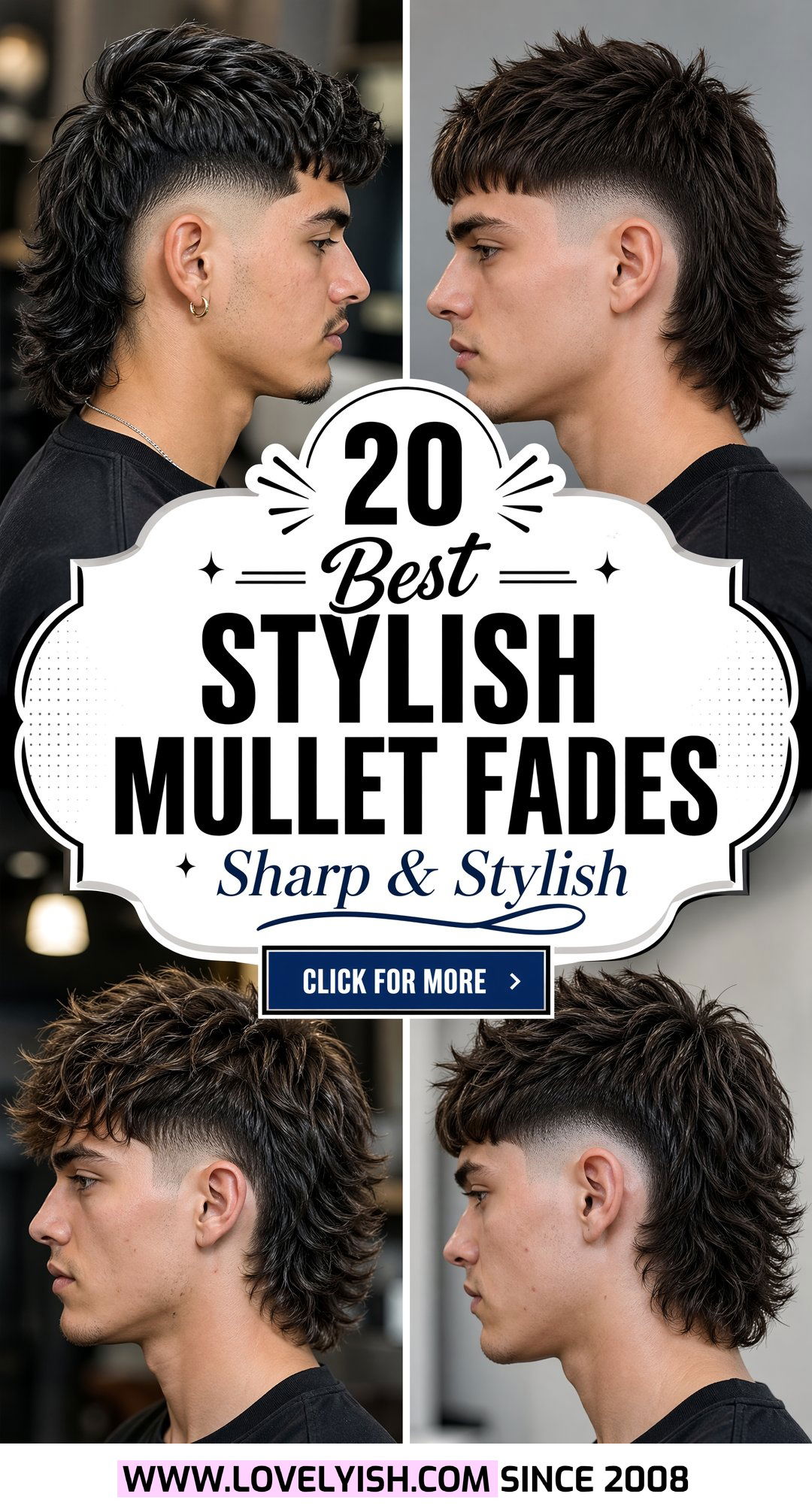 20 Best Stylish Mullet Fade Ideas For Men With Straight Hair - 20 Best Stylish Mullet Fade Ideas For Men With Straight Hair