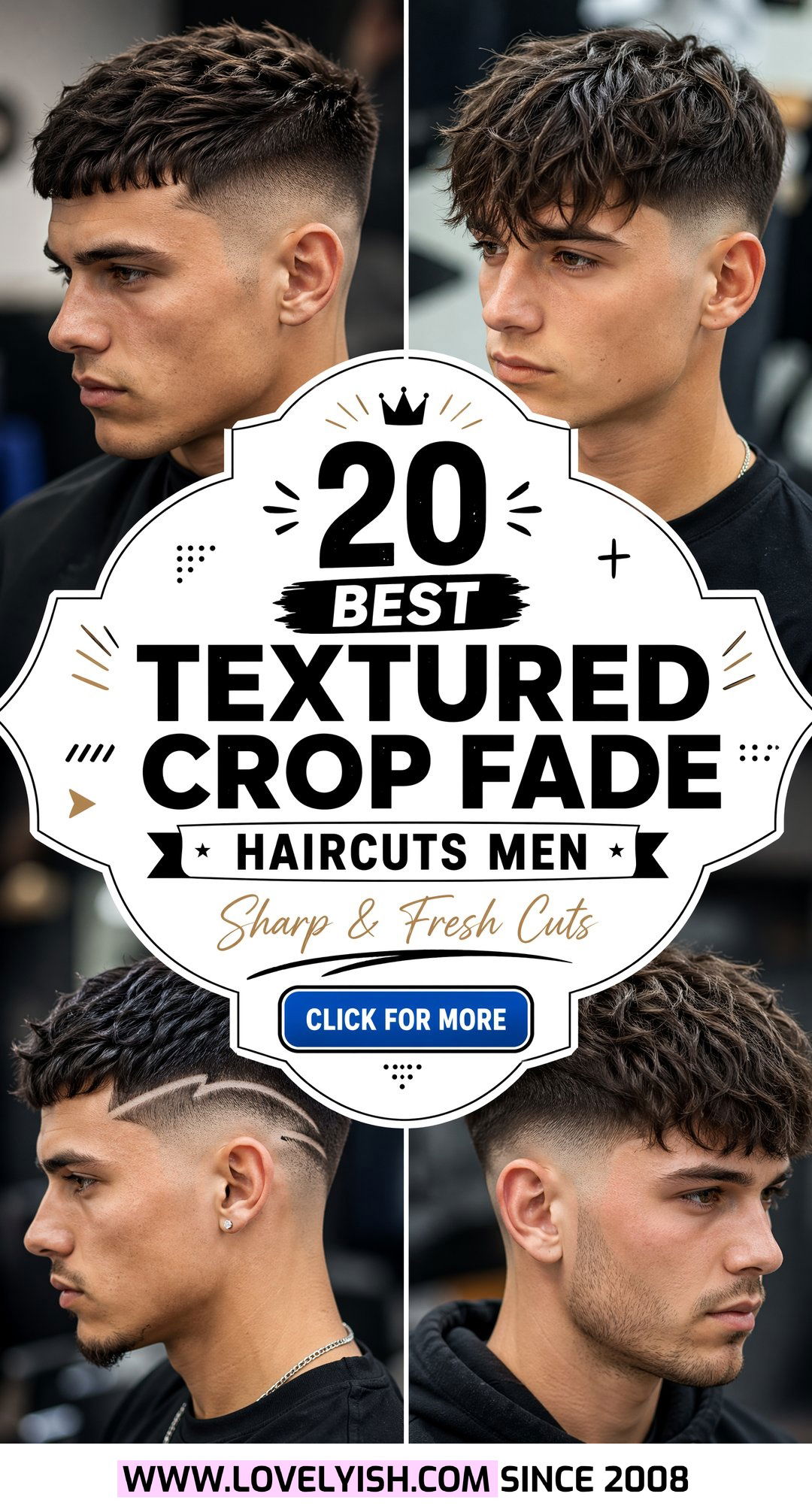 20 Best Textured Crop Fade Haircut Men Will Love Right Now - 20 Best Textured Crop Fade Haircut Men Will Love Right Now