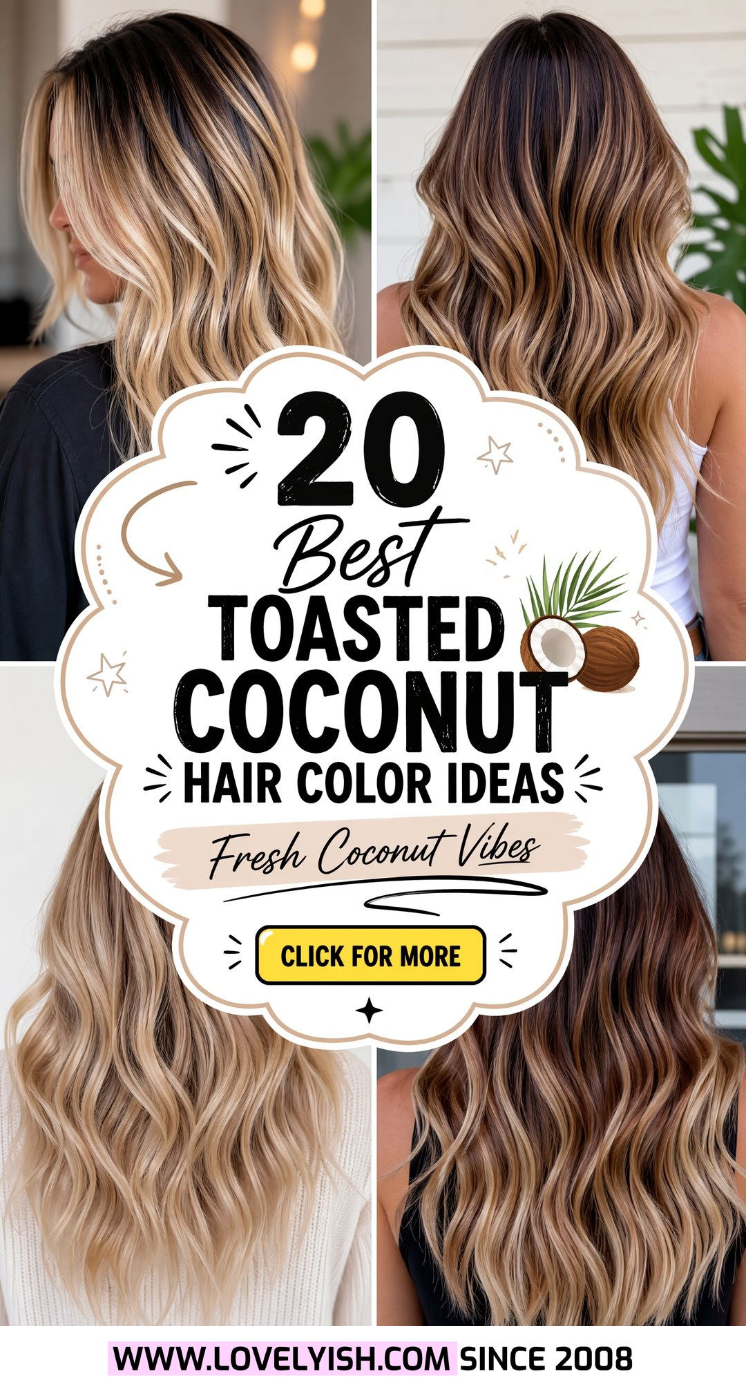 20 Best Toasted Coconut Hair Color Ideas for a Fresh Look - 20 Best Toasted Coconut Hair Color Ideas for a Fresh Look