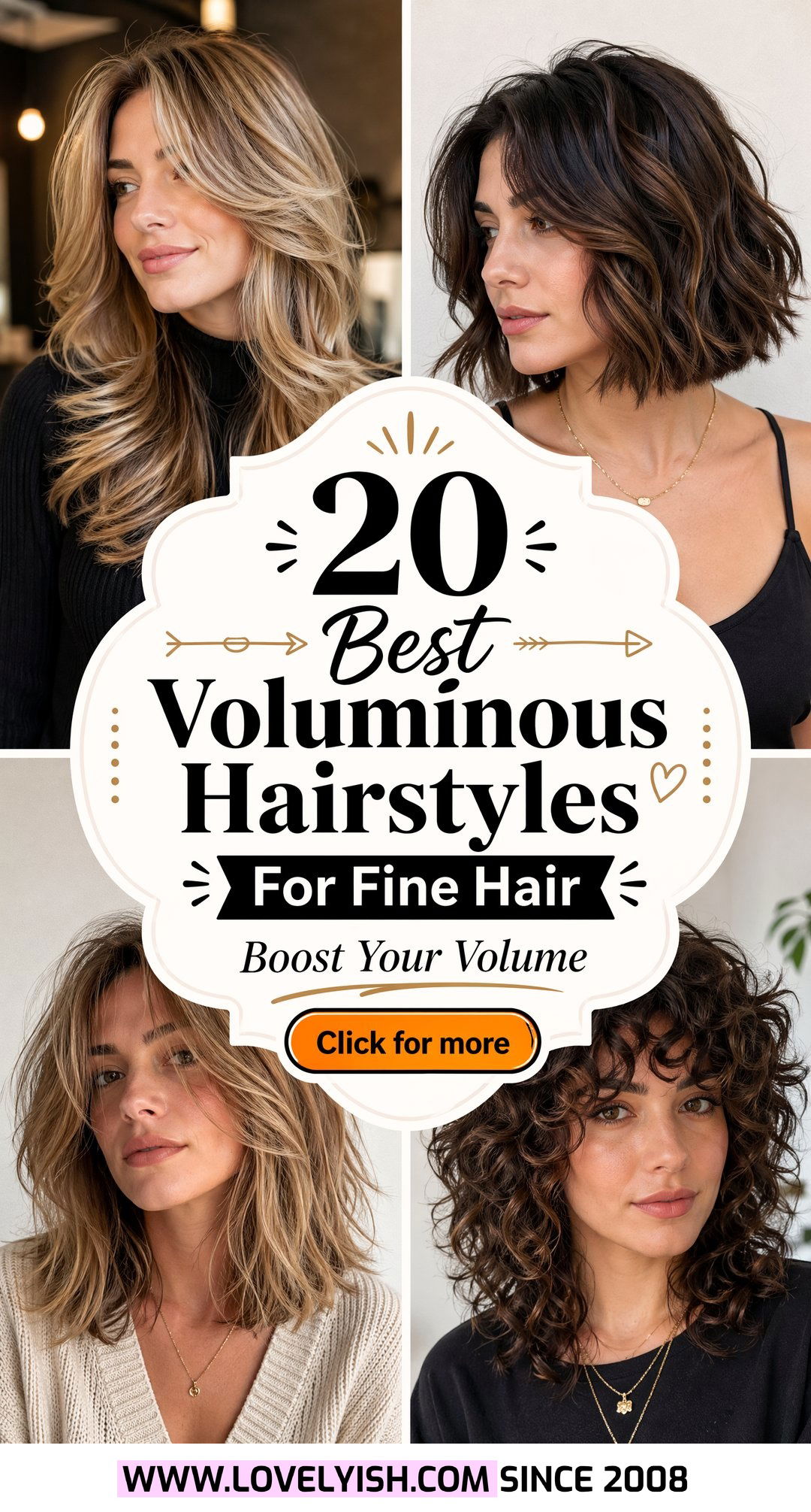 20 Best Voluminous Hairstyles for Fine Hair to Try This Year - 20 Best Voluminous Hairstyles for Fine Hair to Try This Year